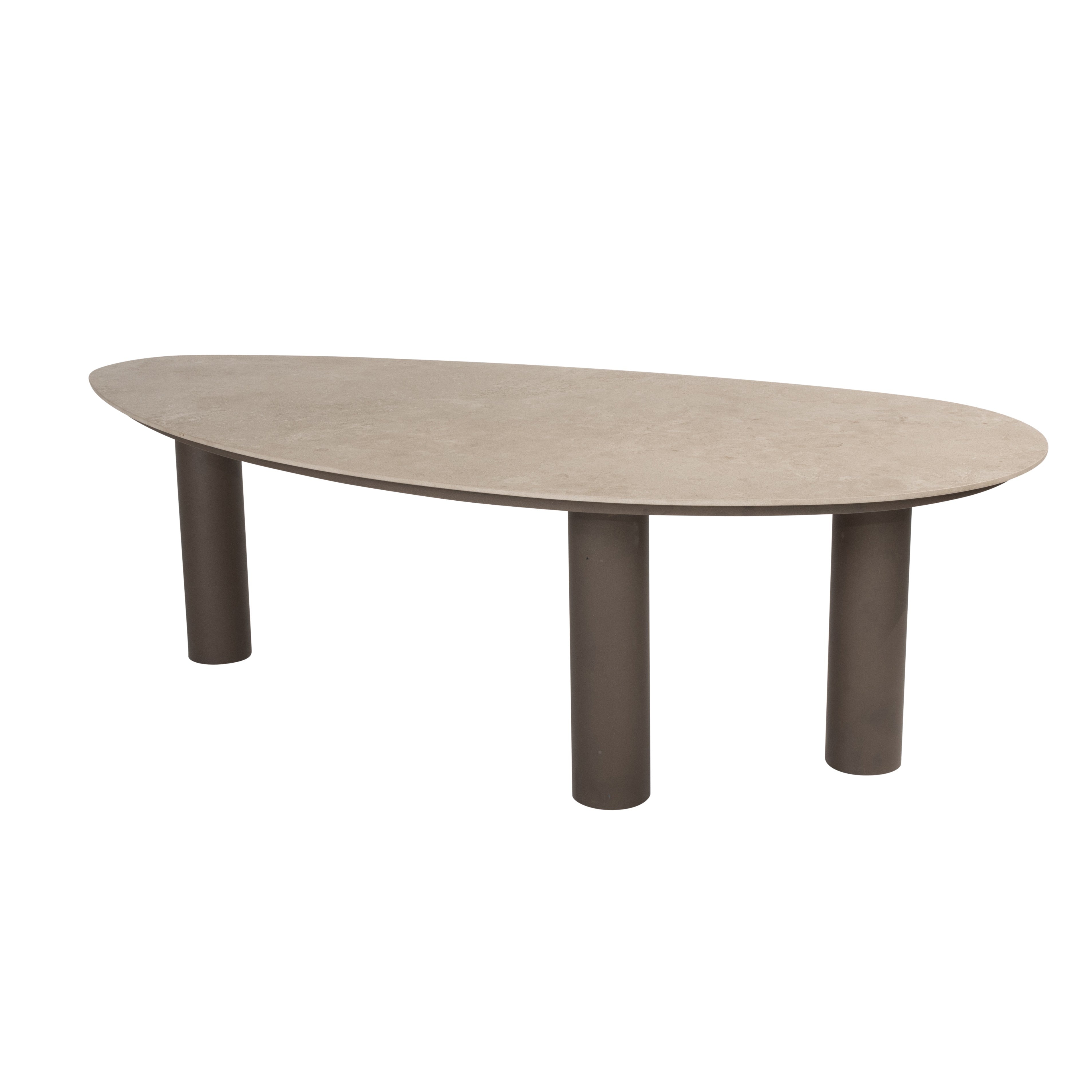 Tuinset Montera | Eettafel Arizona Organisch | 6x Eetstoel Montera