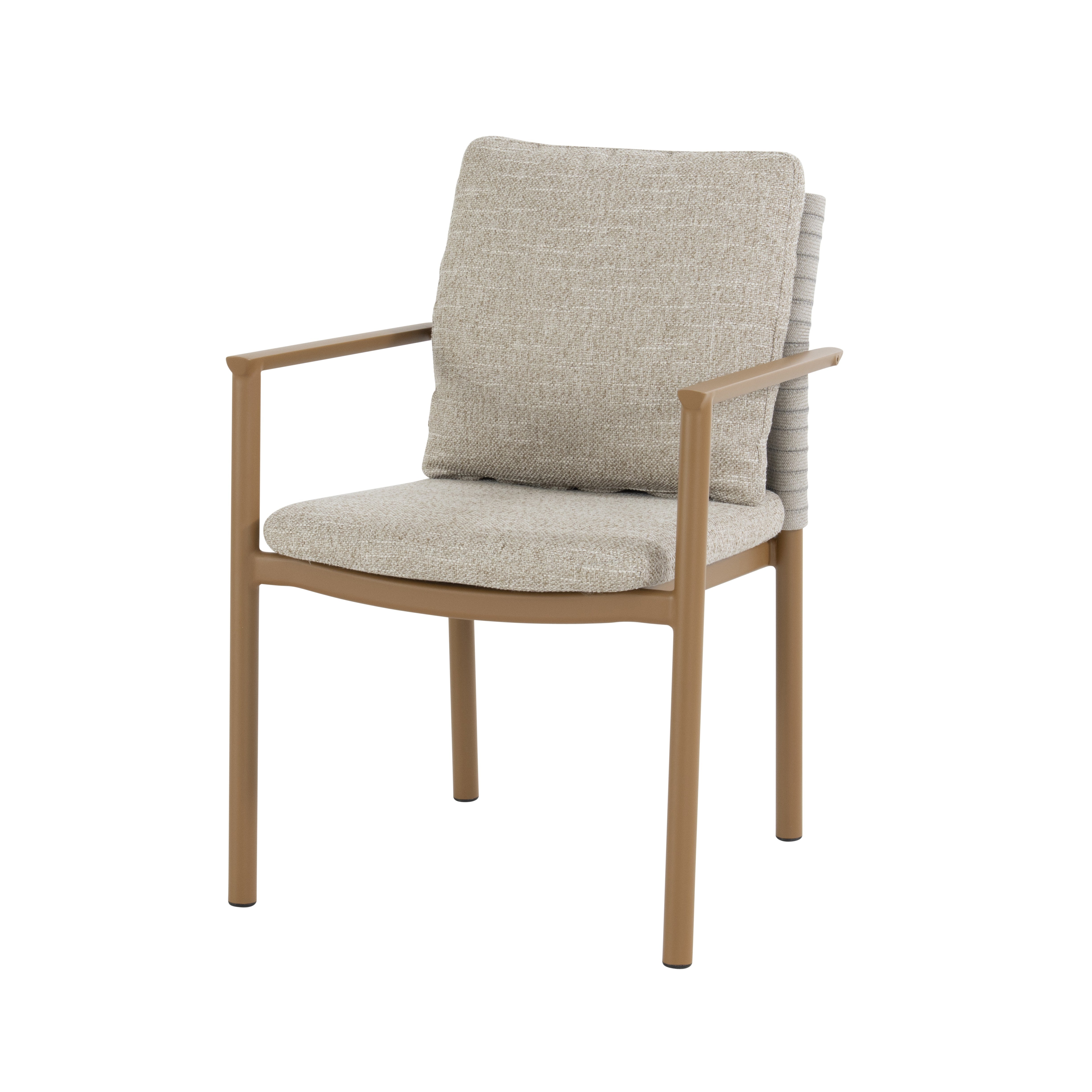 Tuinset Safina | Eettafel Hampton 240cm | 6x Eetstoel Safina