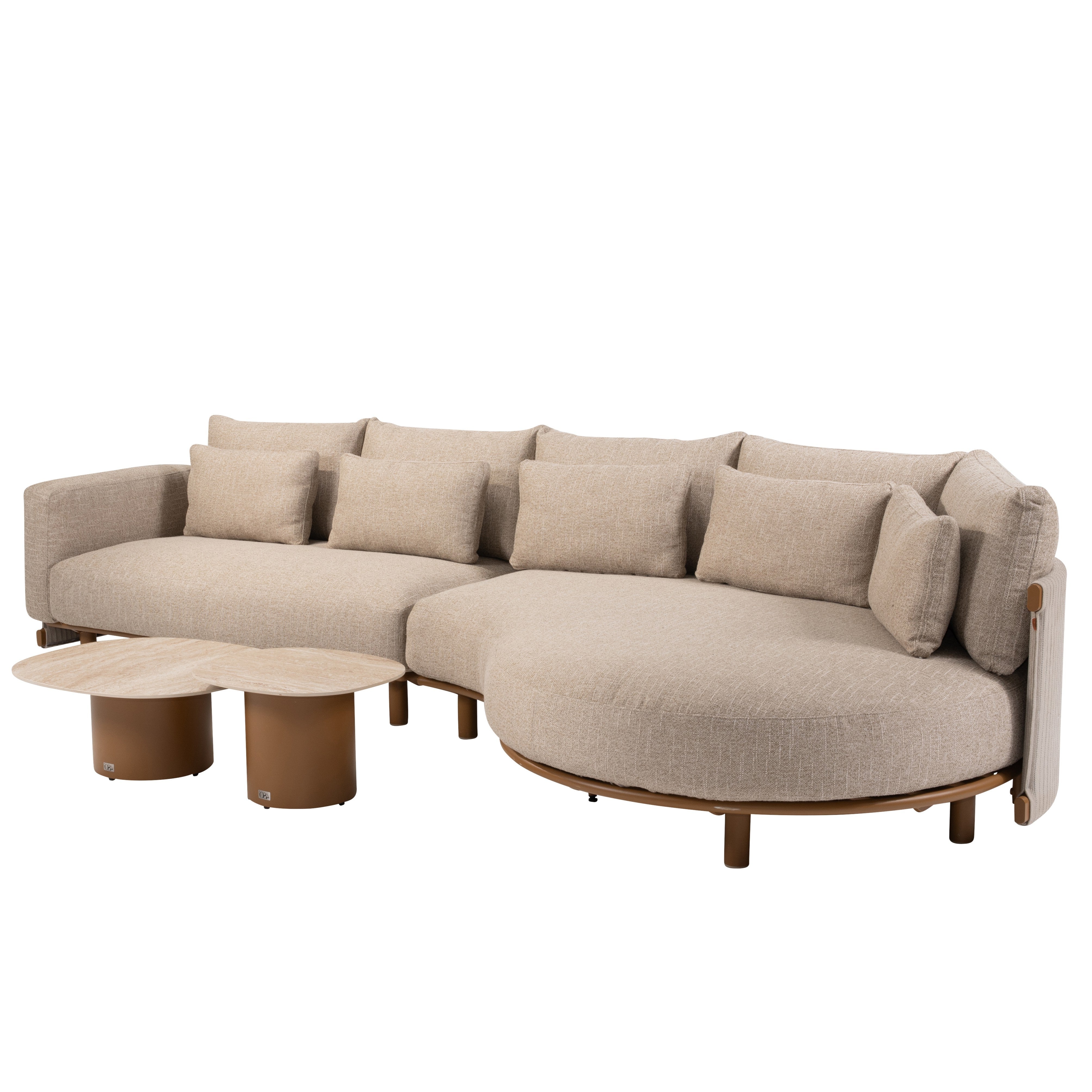 Loungeset Safina | Tuinbank | Salontafels Sofie