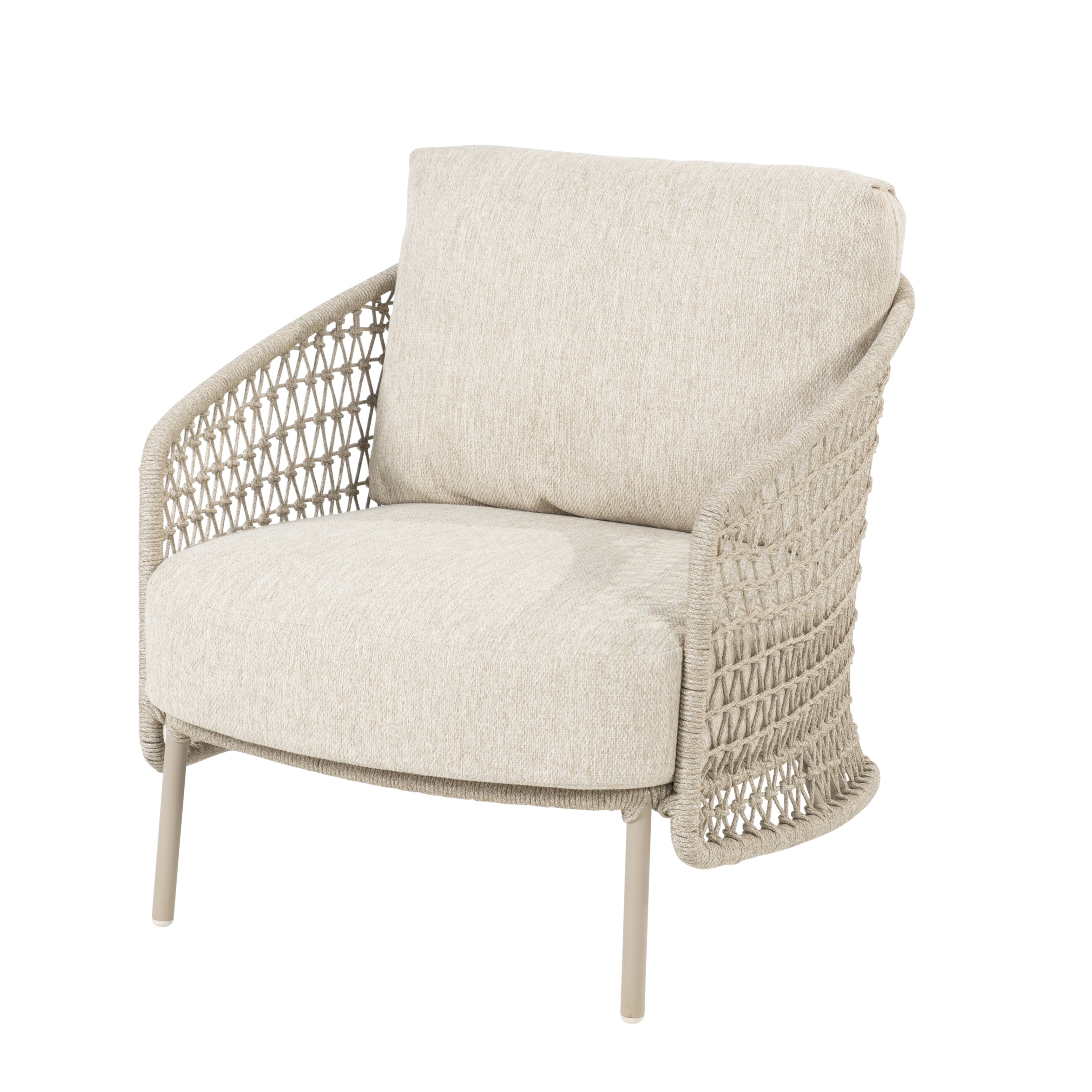 Loungeset Puccini | Tuinbank | 2x Loungestoel | Salontafels Volta