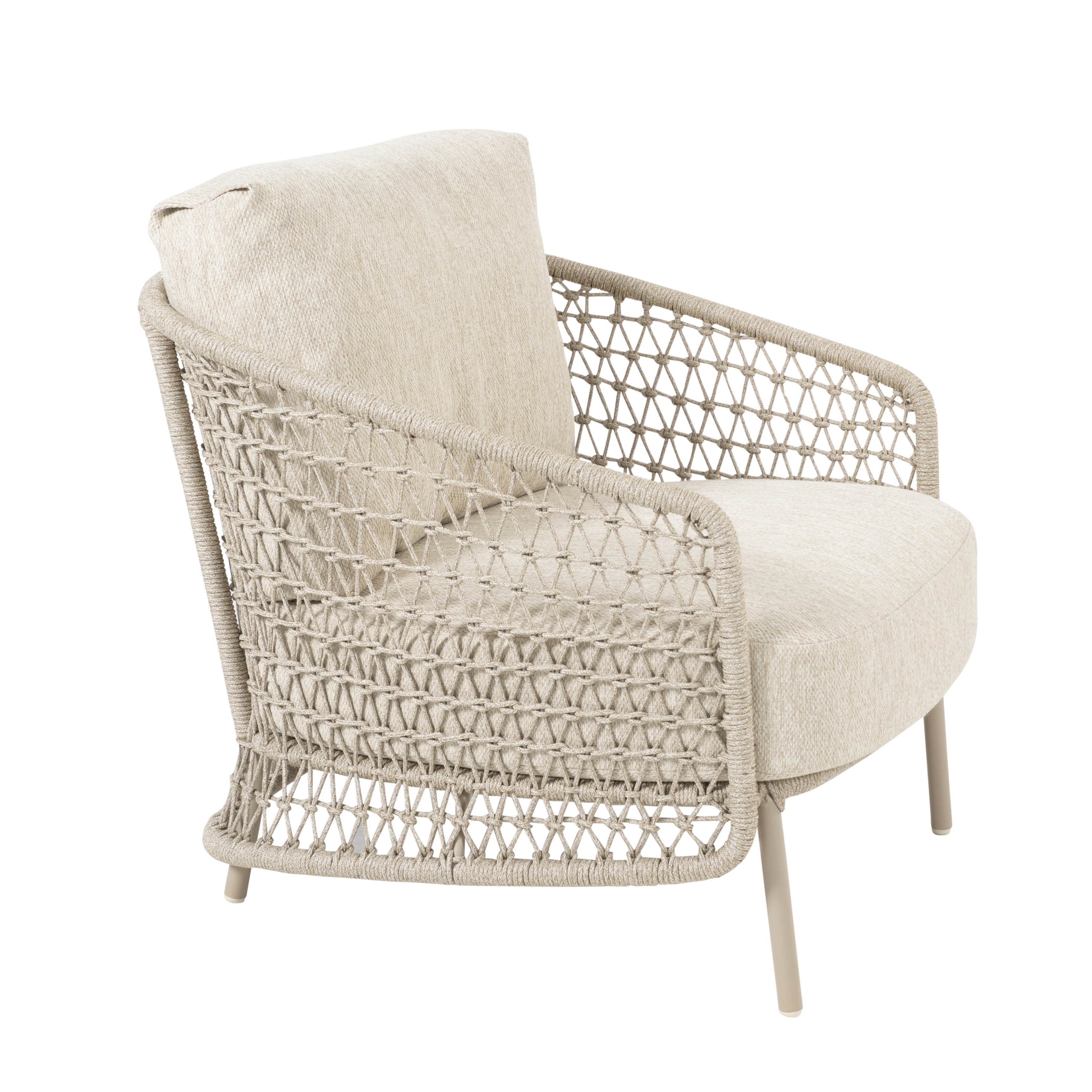 Loungeset Puccini | Tuinbank | 2x Loungestoel | Salontafels Volta
