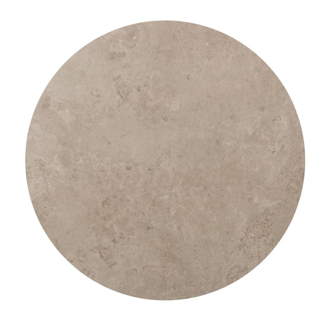 Tuinset Capalbio | Eettafel Arizona Rond | 6x Eetstoel Capalbio