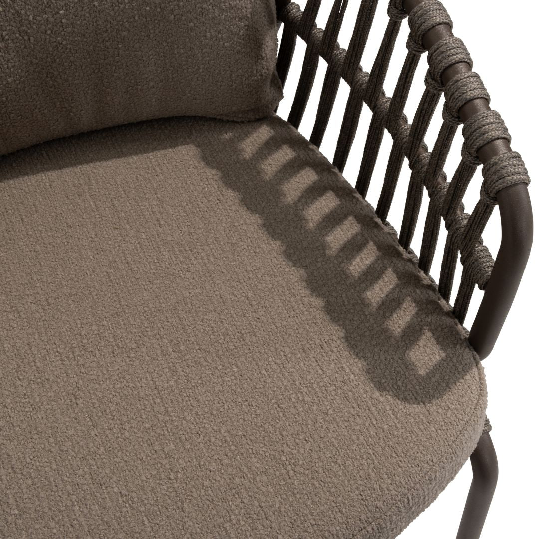 Tuinset Capalbio | Eettafel Arizona Organisch | 6x Eetstoel Capalbio
