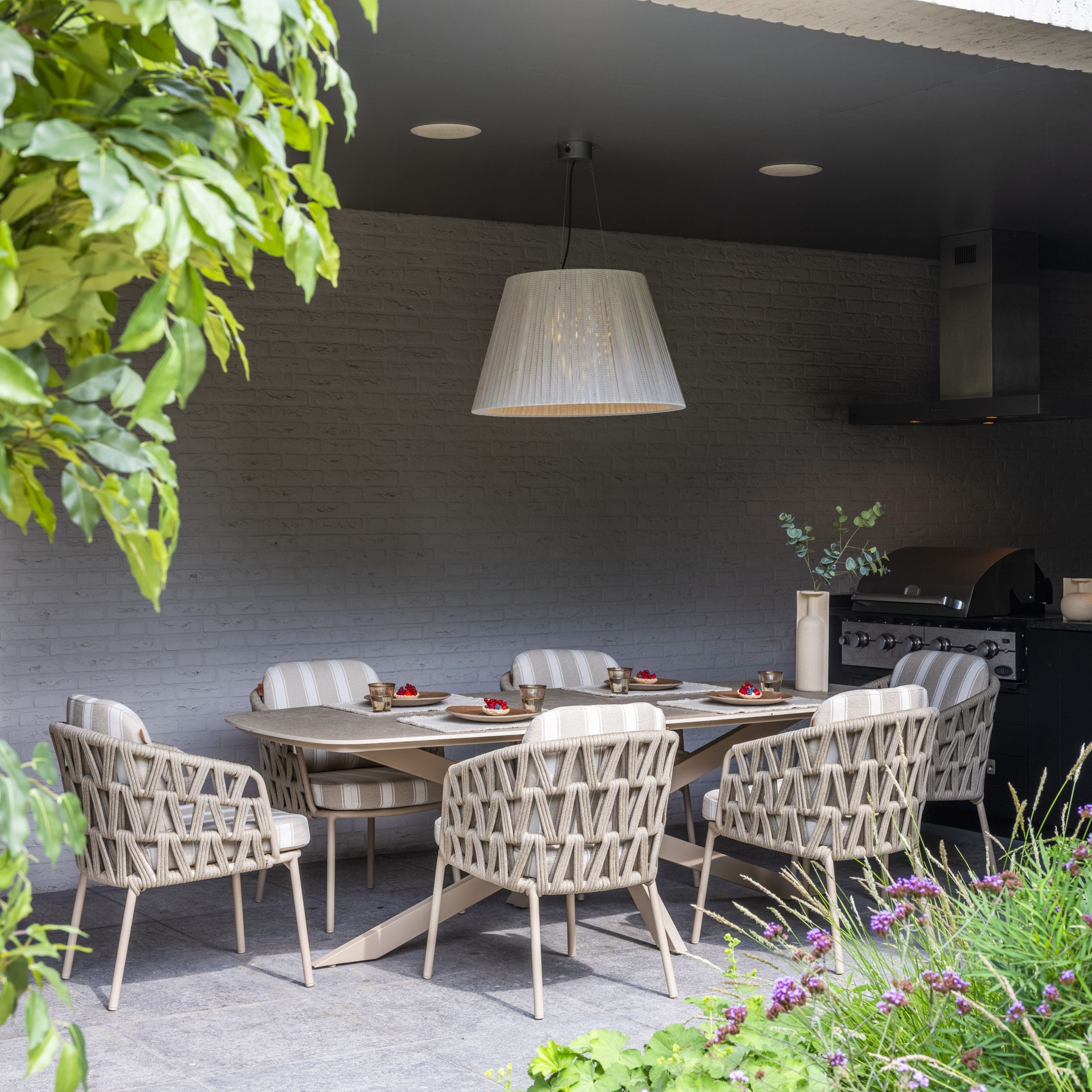 Eettafel Prado Latte 300cm