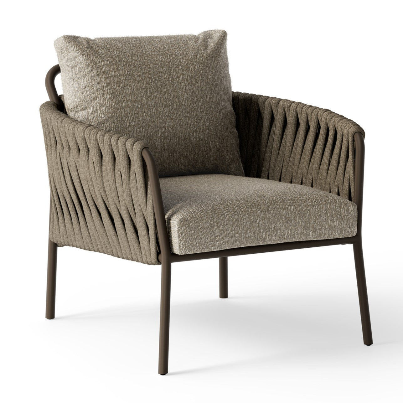 Loungestoel Fiavè Bruin