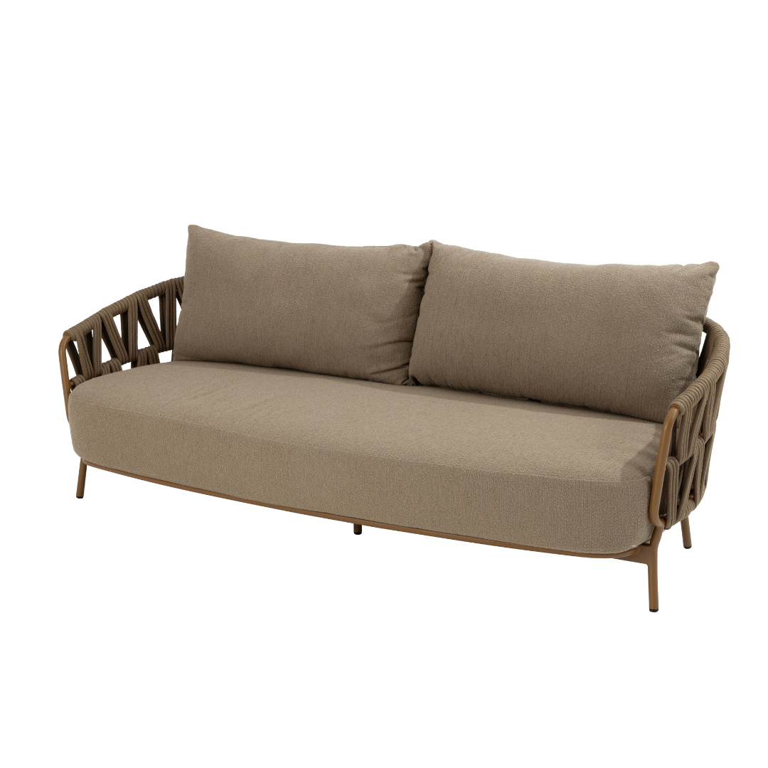 Loungeset Biarritz | Tuinbank | 2x Loungestoel