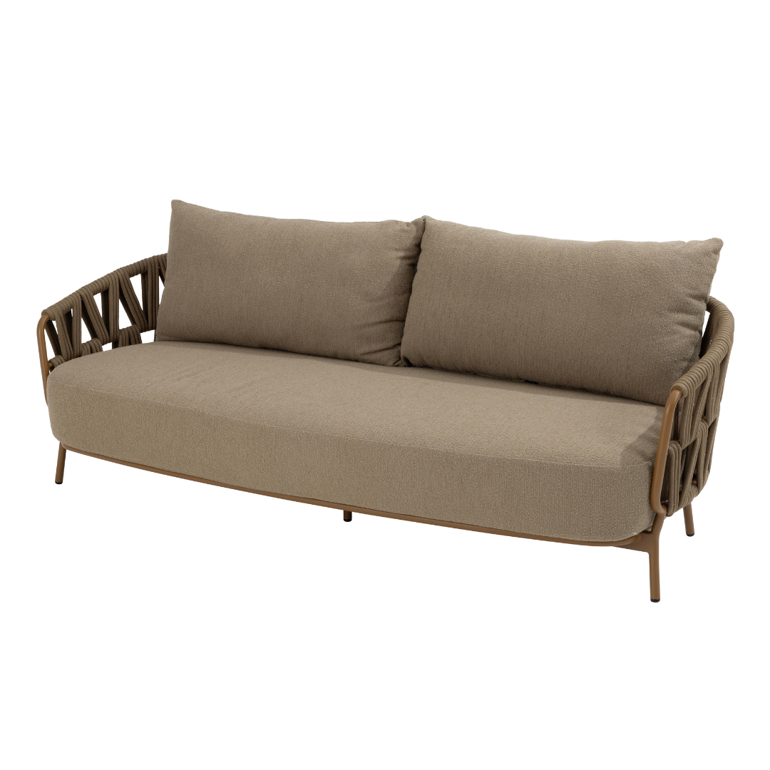 Loungeset Biarritz | Tuinbank | 2x Loungestoel | Salontafels Hampton