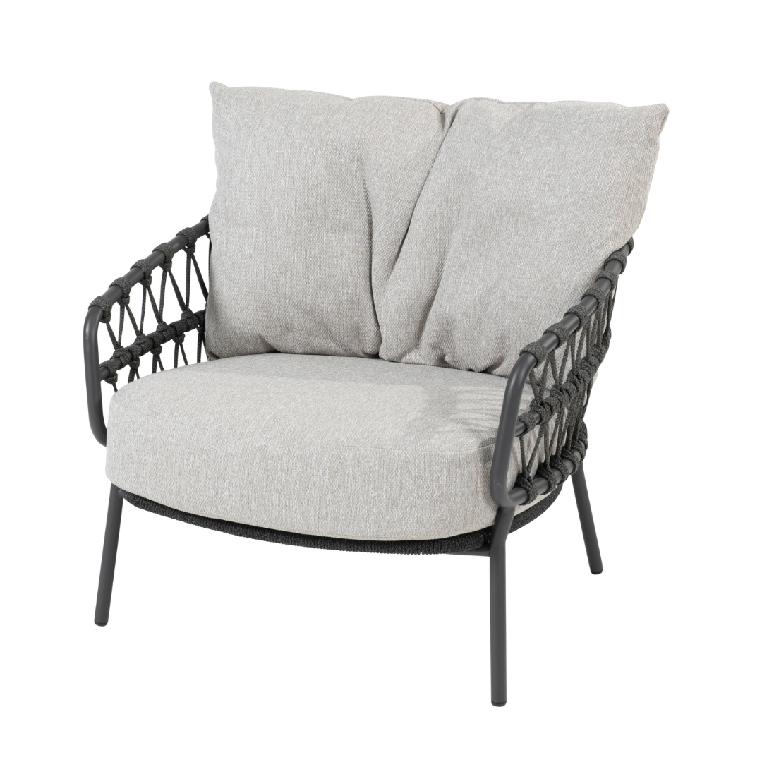 Loungeset Calpi | Tuinbank | 2x Loungestoel