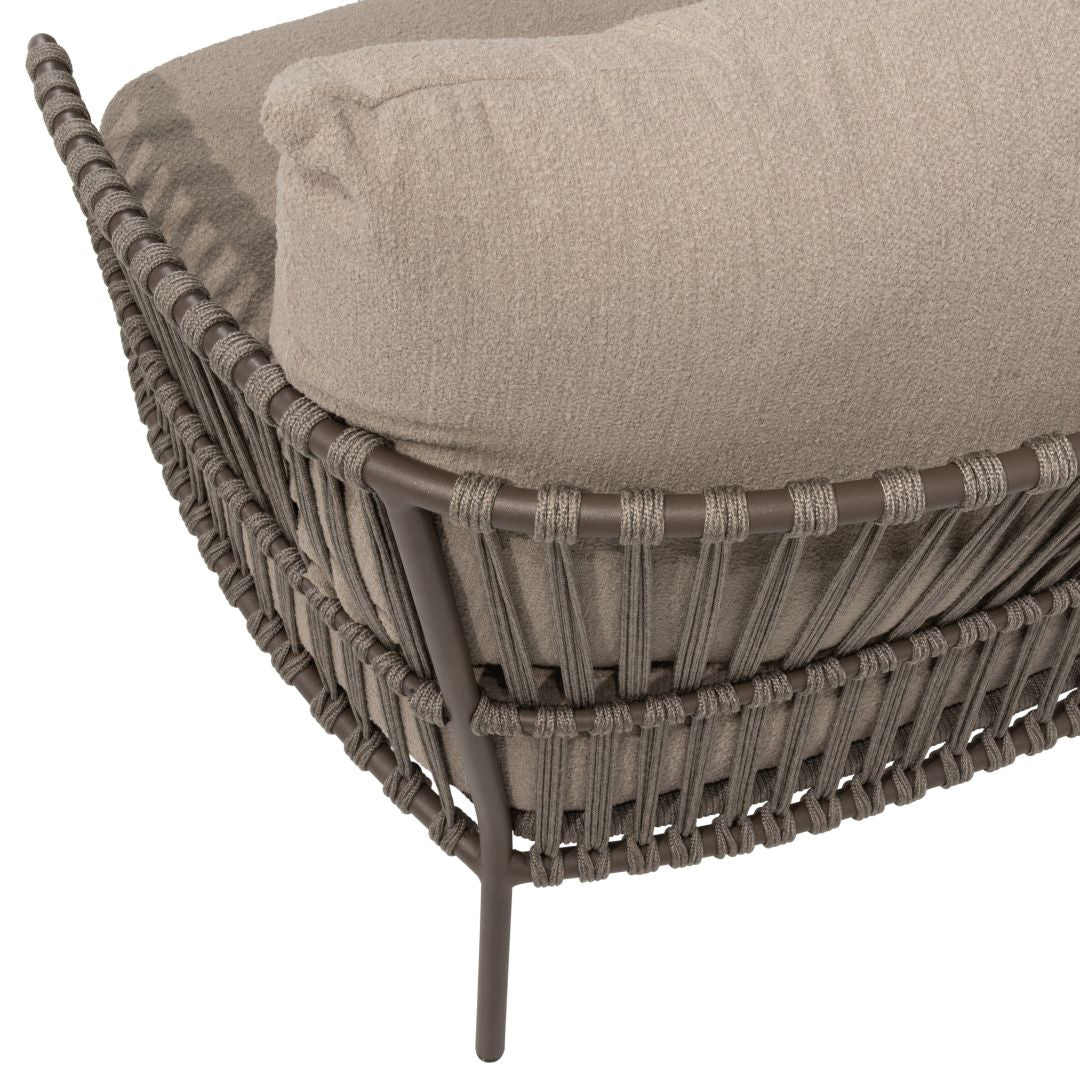 Loungeset Capalbio | Tuinbank | 2x Loungestoel