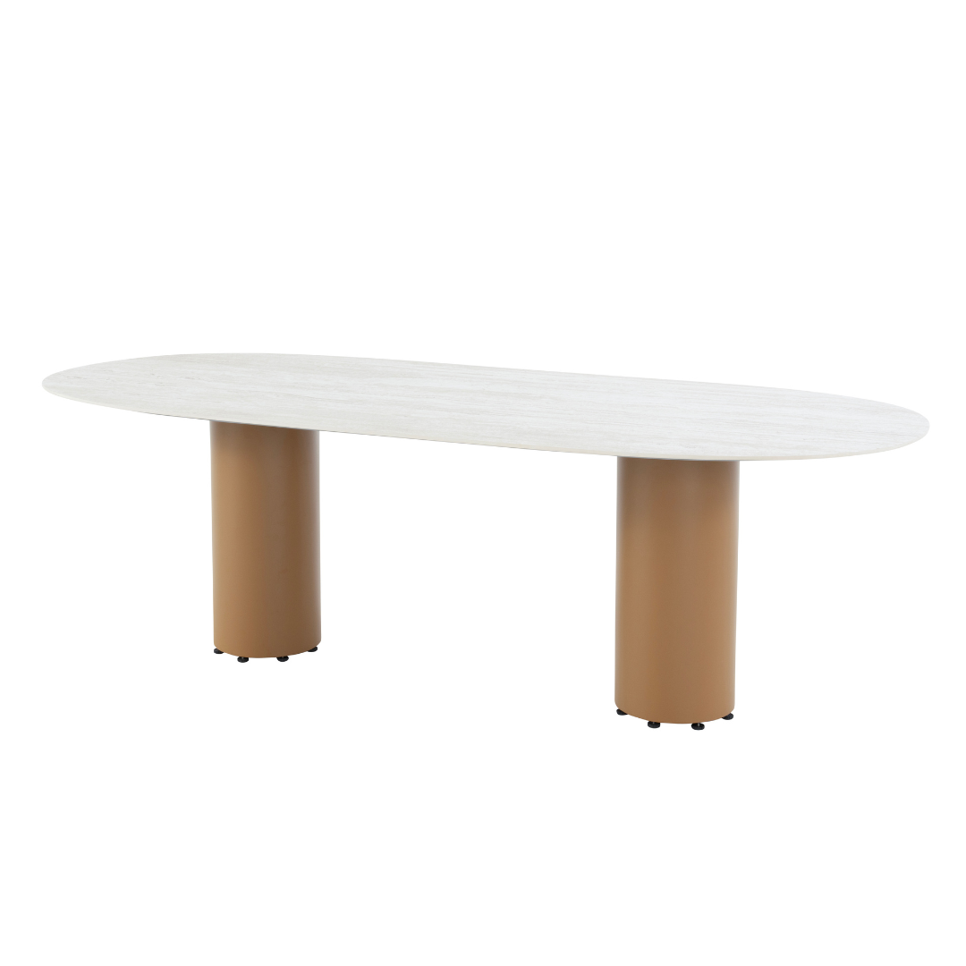 Tuinset Biarritz | Eettafel Colorado | 6x Eetstoel Biarritz