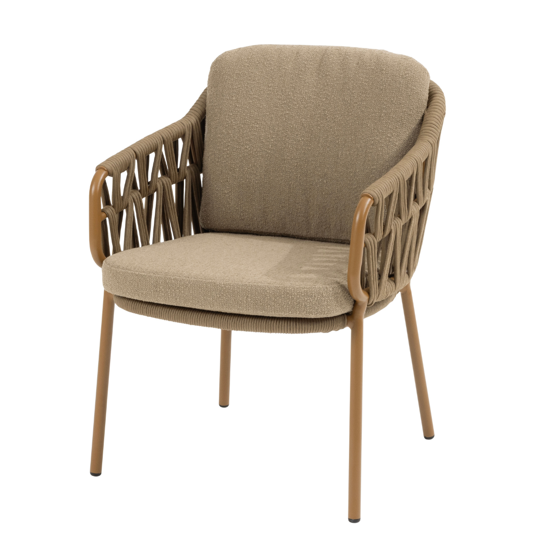 Tuinset Biarritz | Eettafel Hampton 300cm | 8x Eetstoel Biarritz