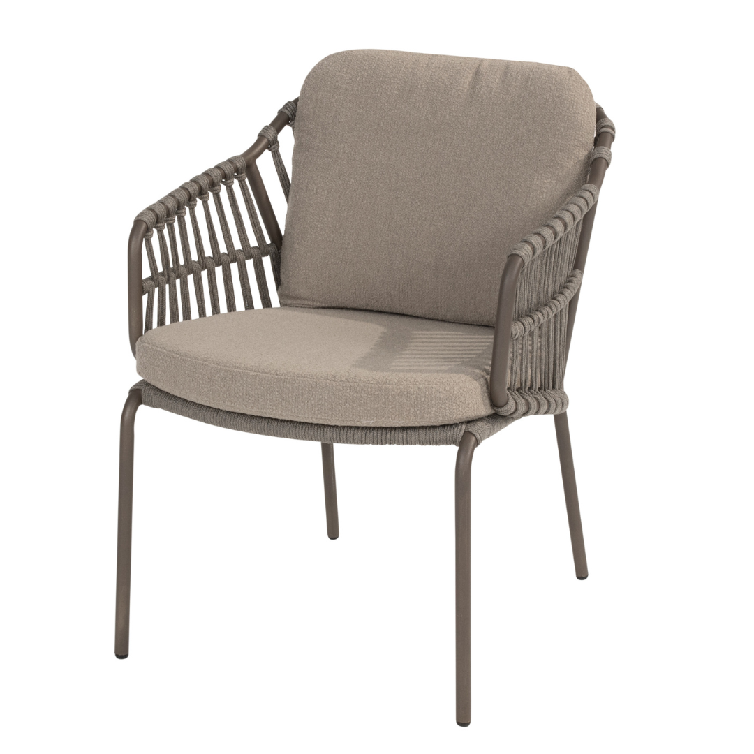 Tuinset Capalbio | Eettafel Capri 240cm | 6x Eetstoel Capalbio