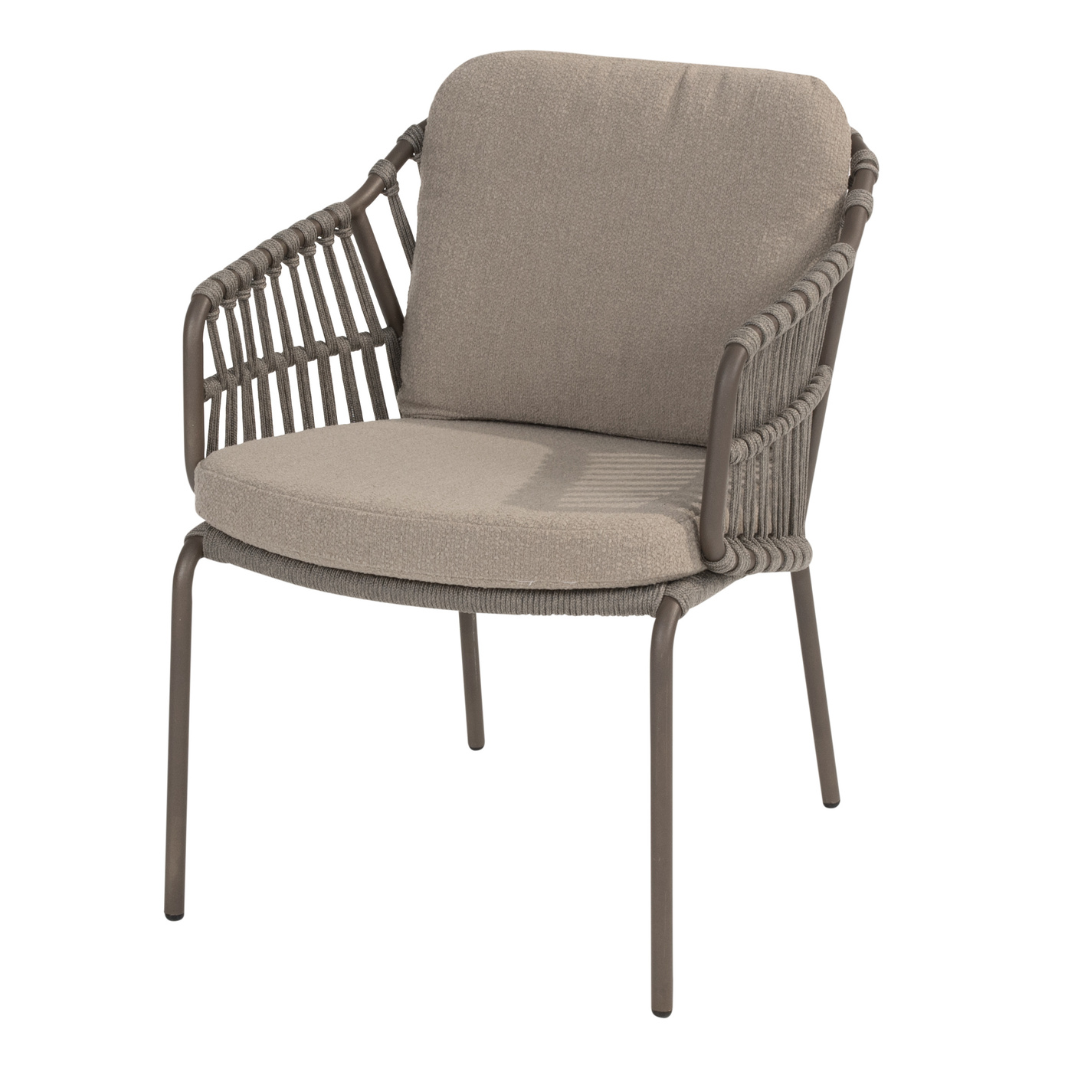Tuinset Capalbio | Eettafel Prado 240cm | 6x Eetstoel Capalbio