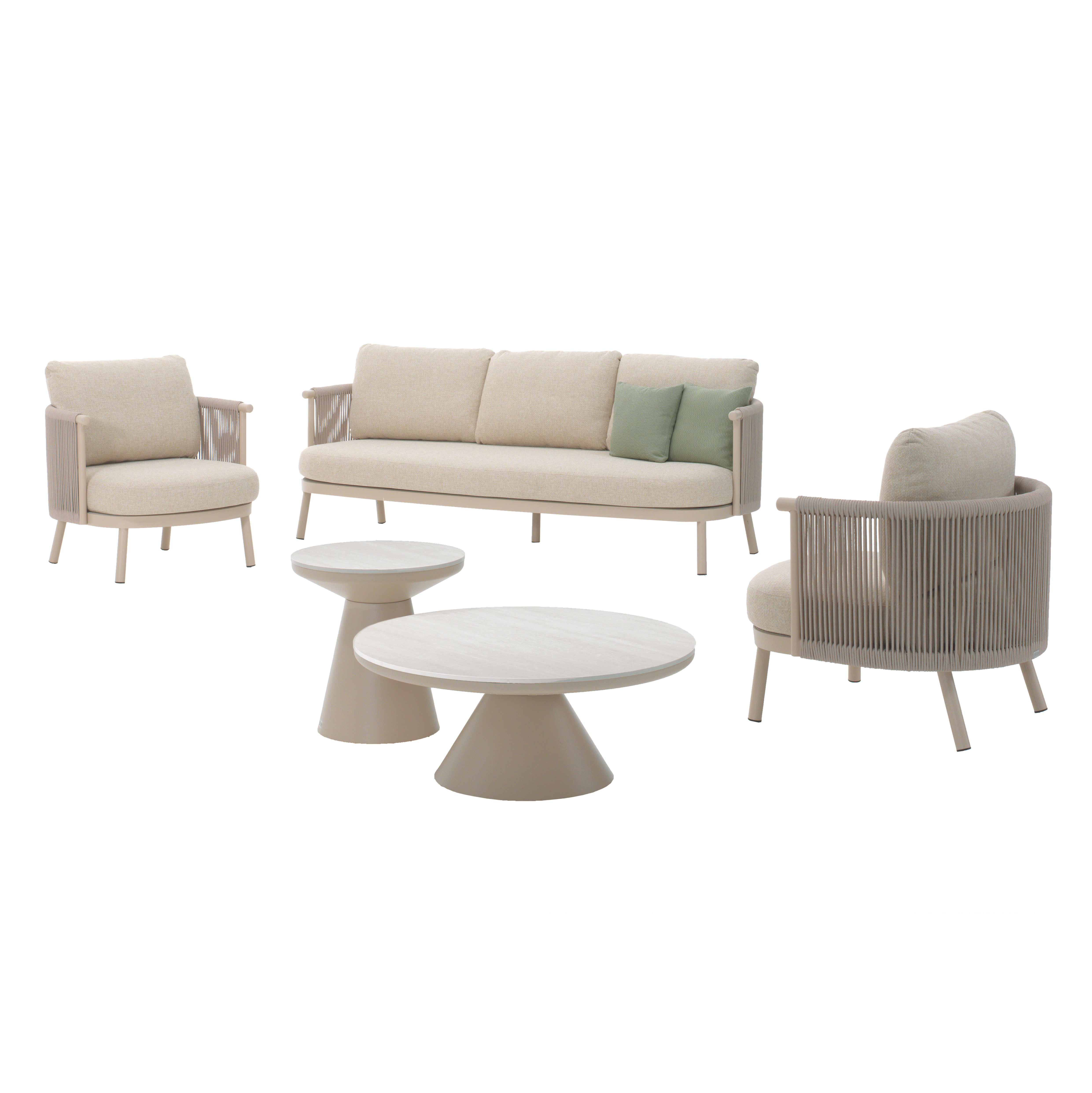 Loungeset Mendoza Latte