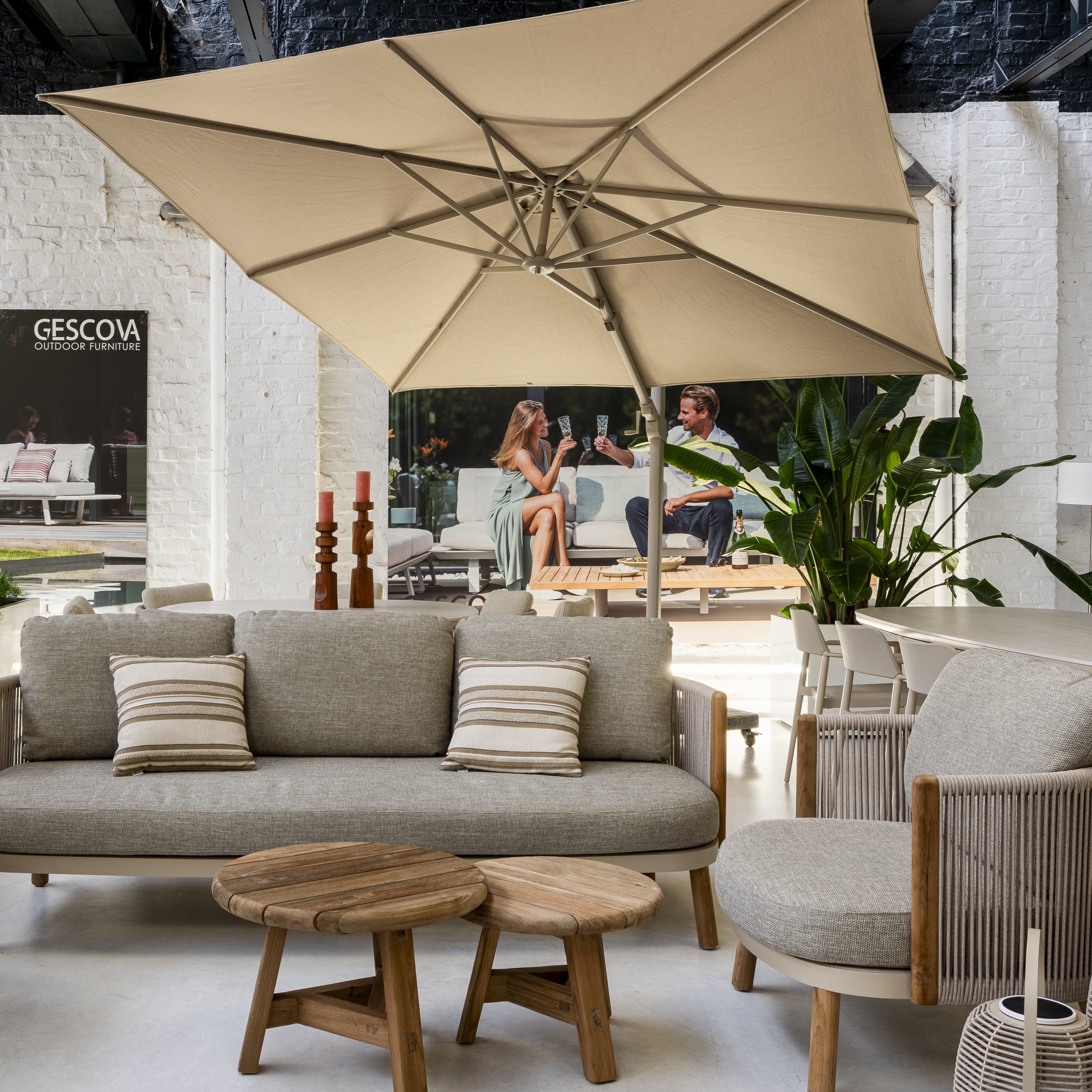 Parasol Portland Zand