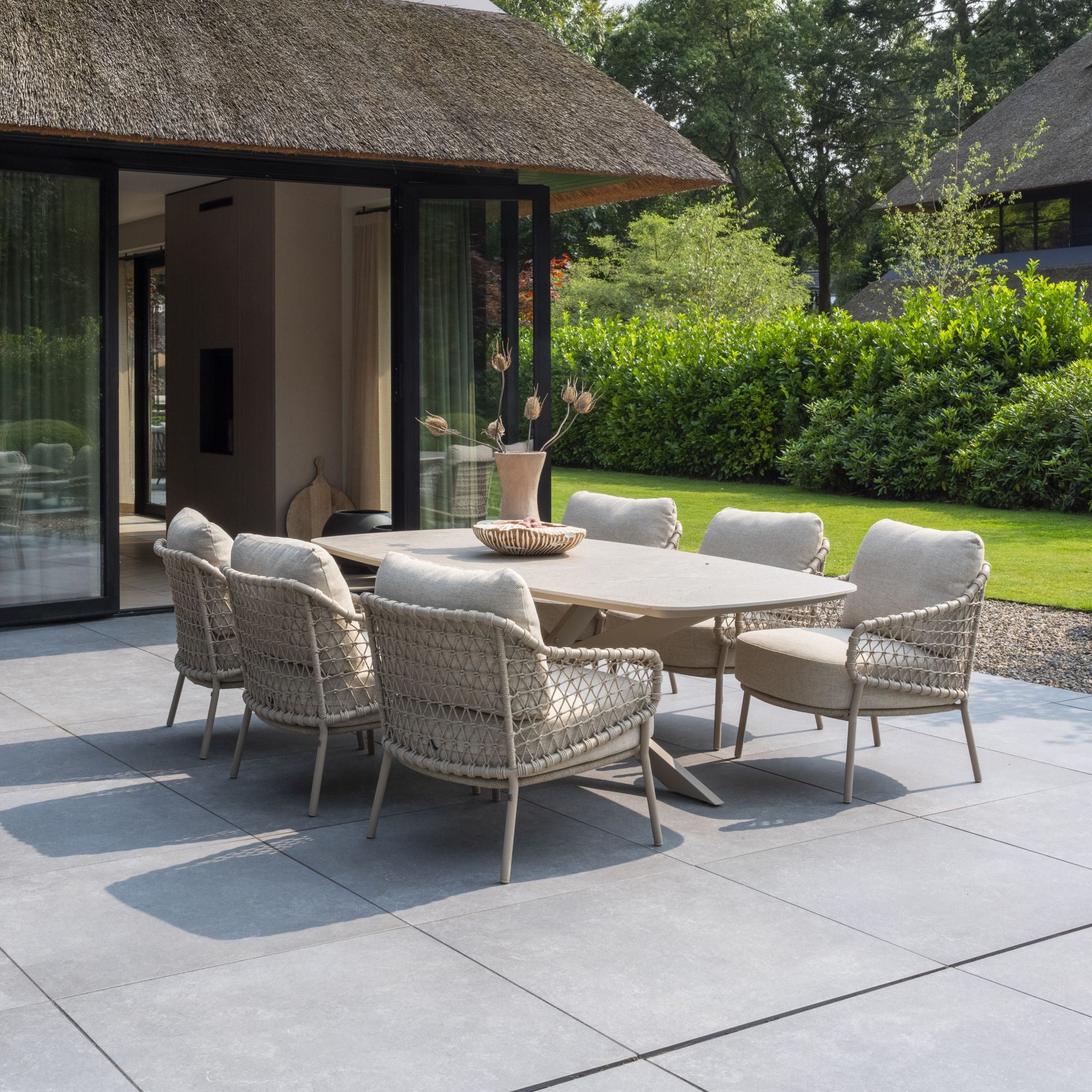 Low Dining Set Sardinia