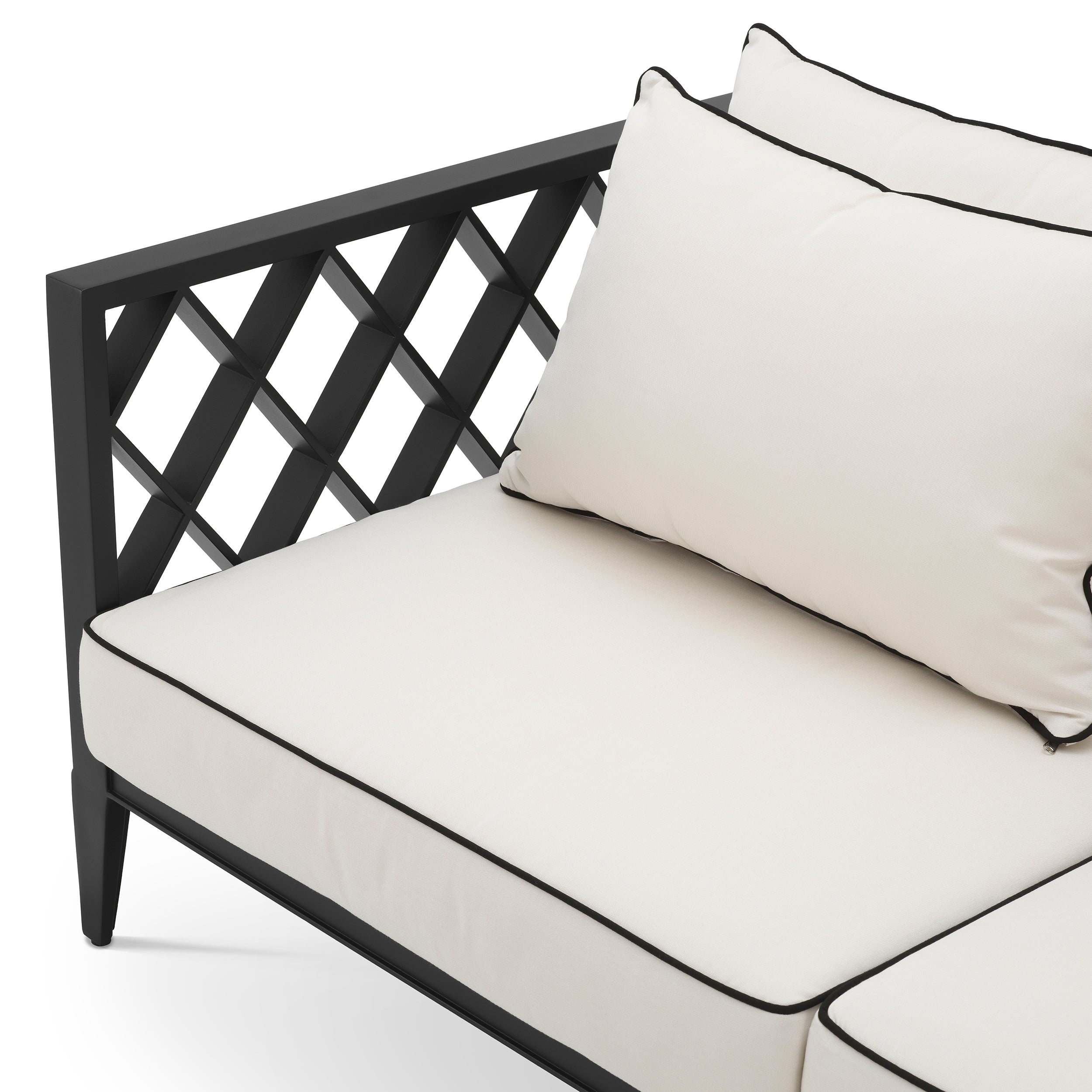 Tuinbank Ocean Club Zwart S