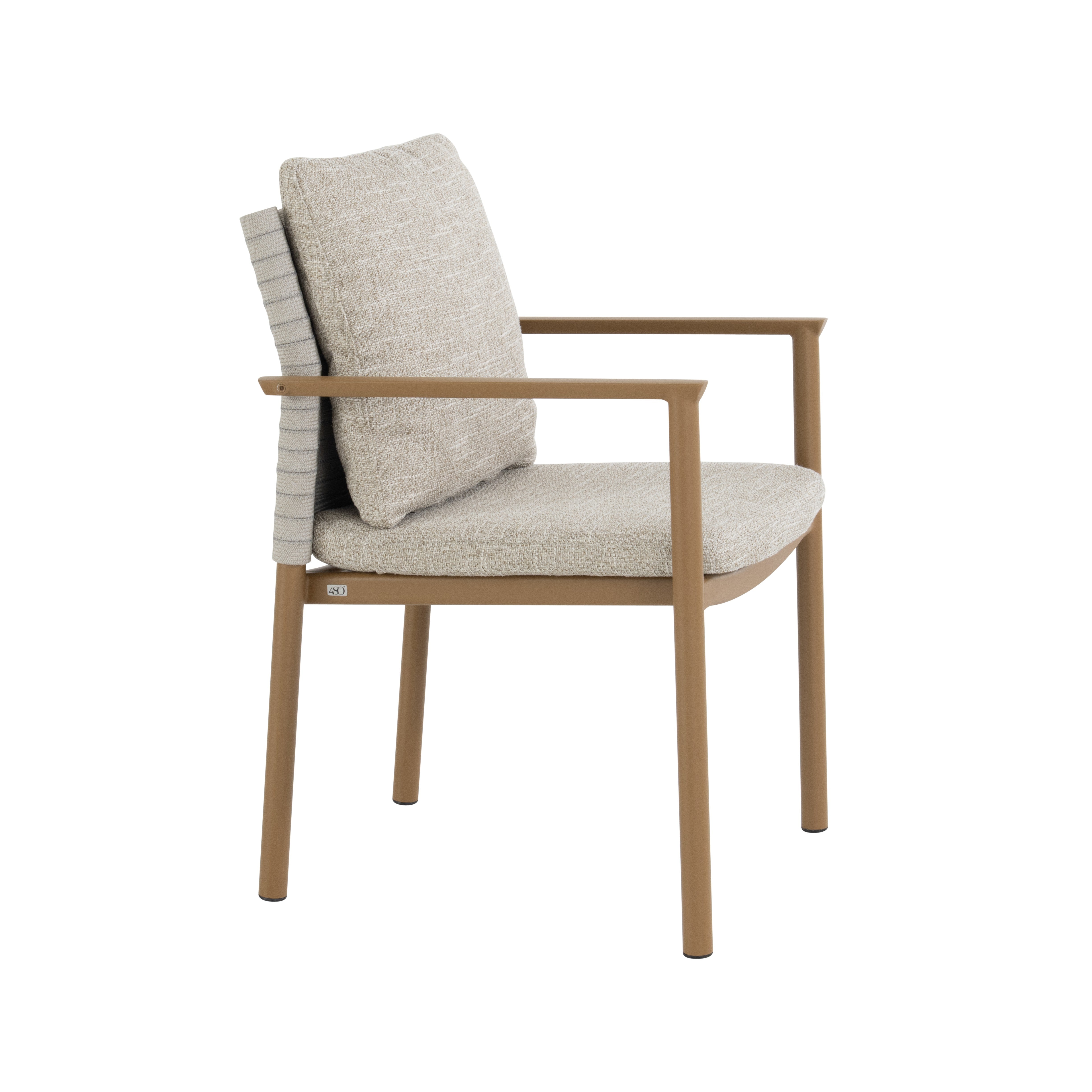 Tuinset Safina | Eettafel Hampton 240cm | 6x Eetstoel Safina