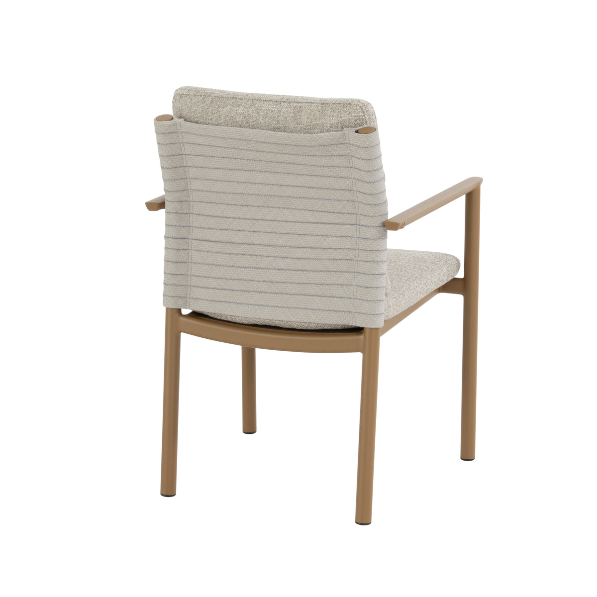 Tuinset Safina | Eettafel Colorado Rond | 6x Eetstoel Safina