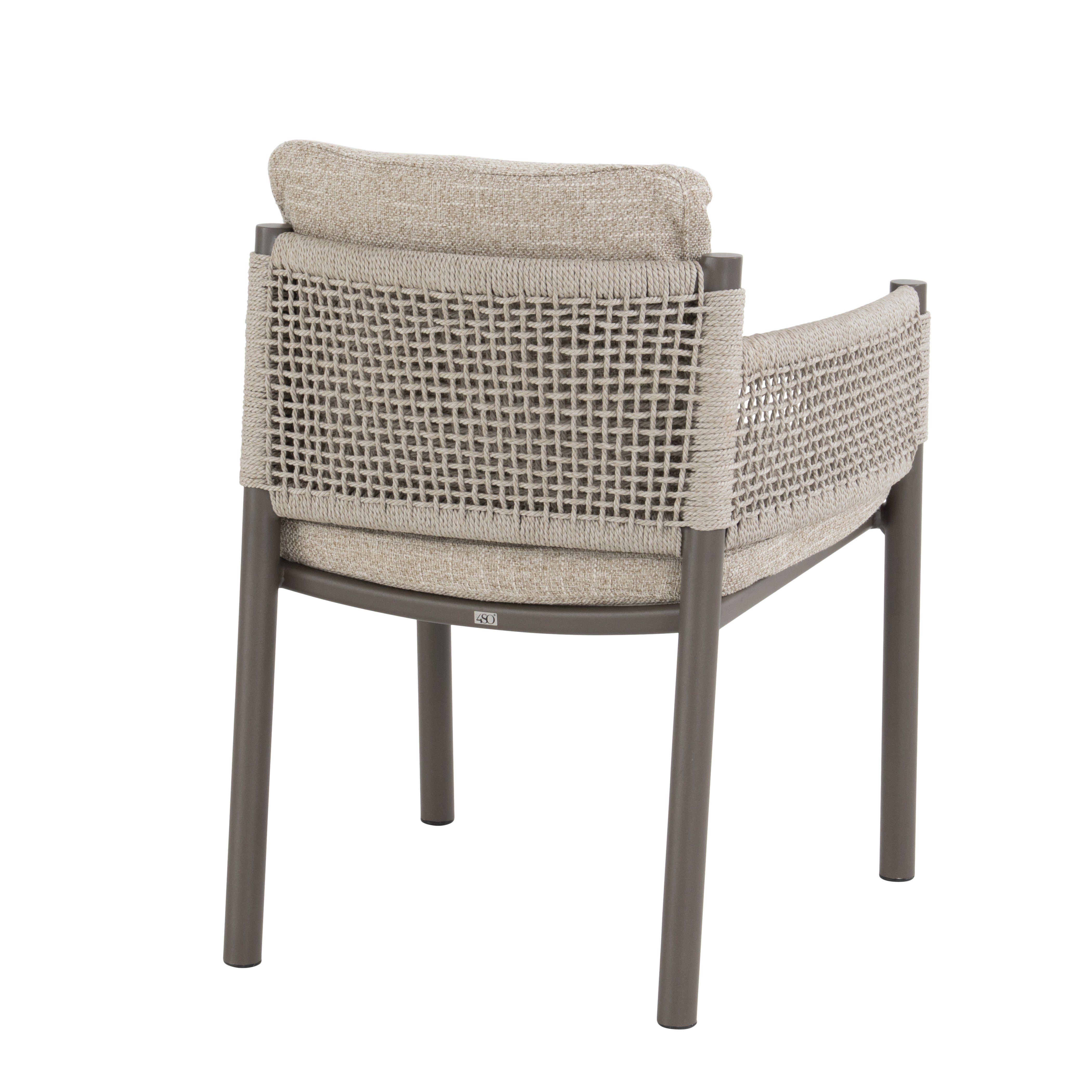 Tuinset Savanne | Eettafel Prado 240cm | 6x Eetstoel Savanne