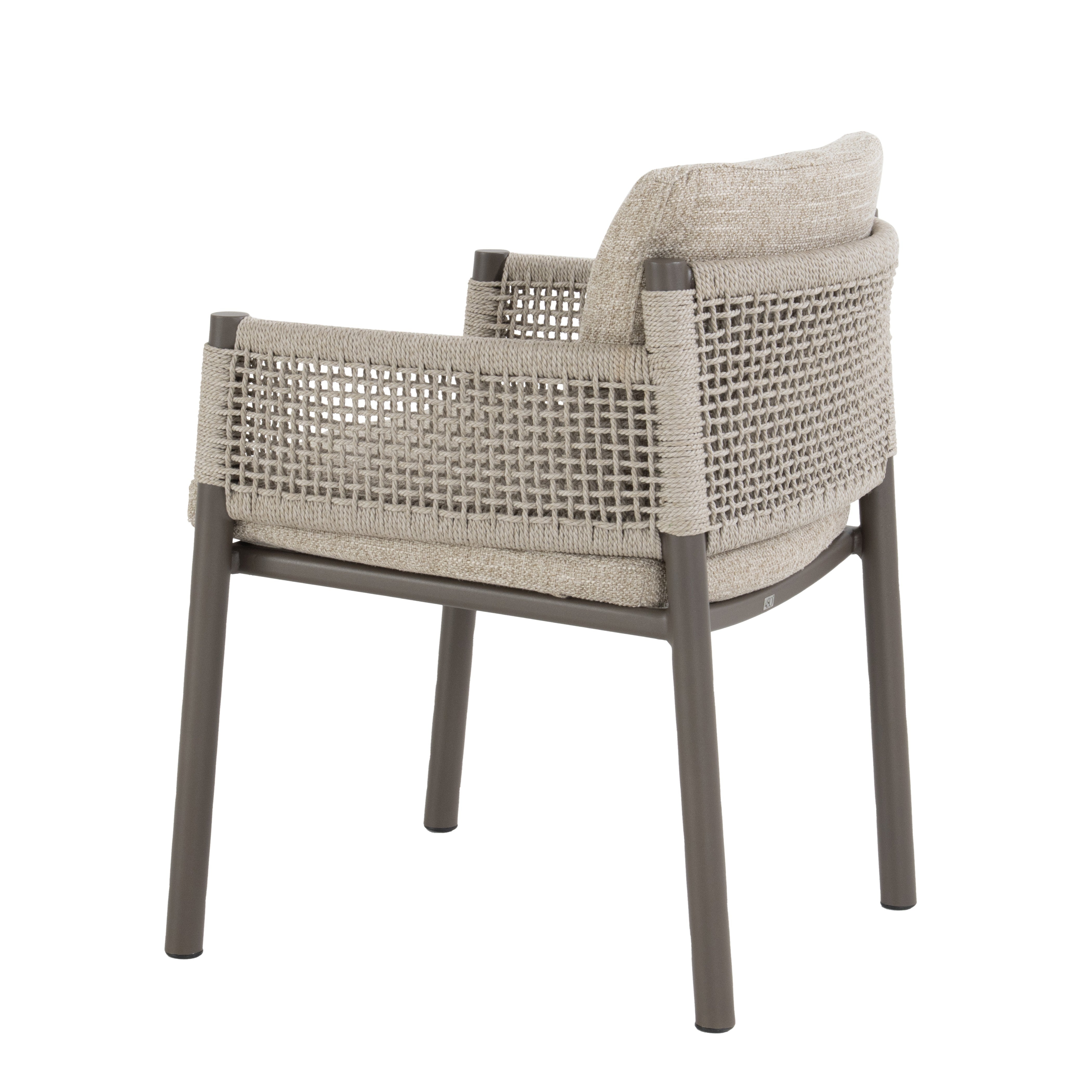 Tuinset Savanne | Eettafel Prado 240cm | 6x Eetstoel Savanne