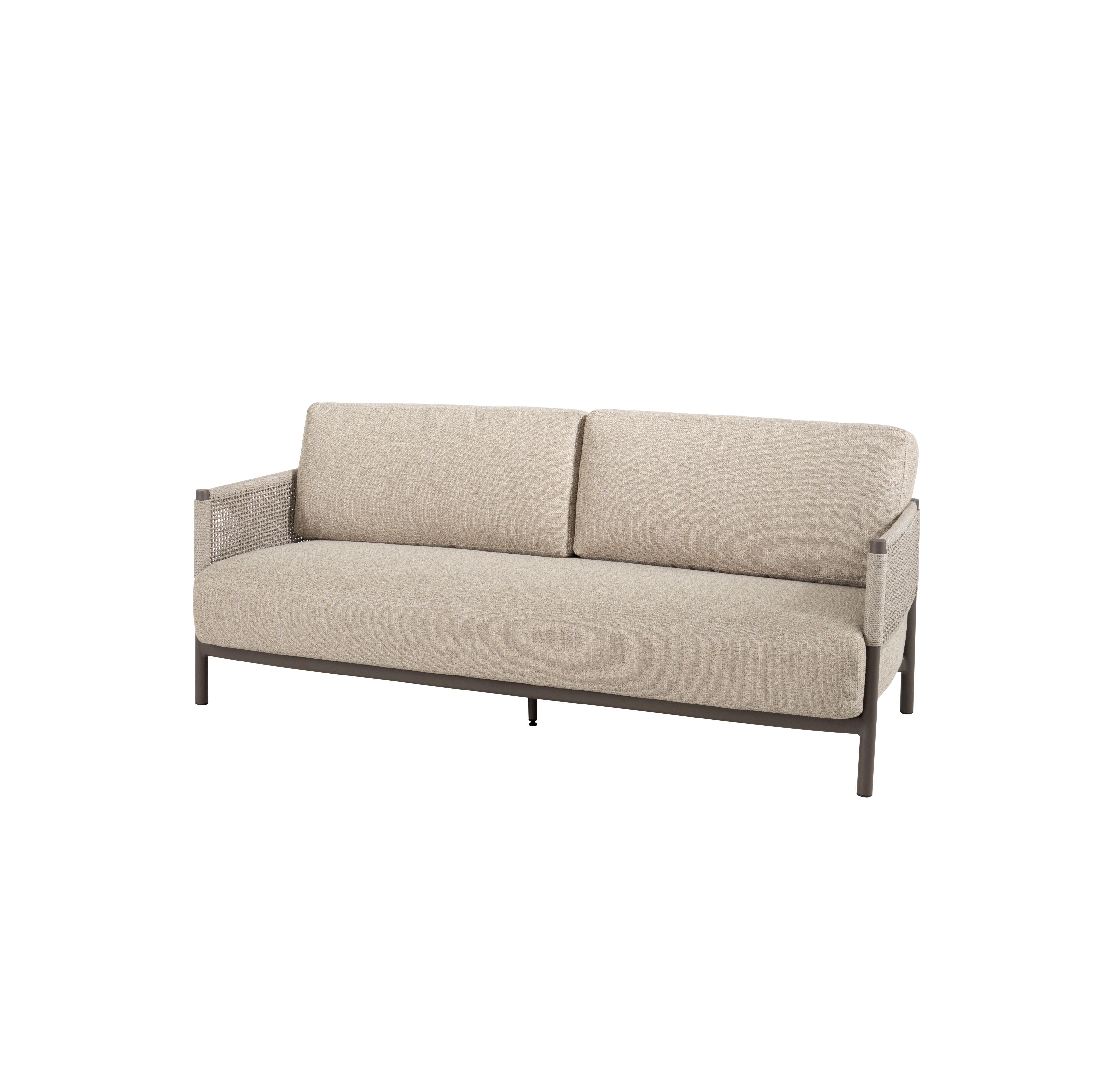 Loungeset Savanne | Tuinbank | 2x Loungestoel | Salontafels Hampton