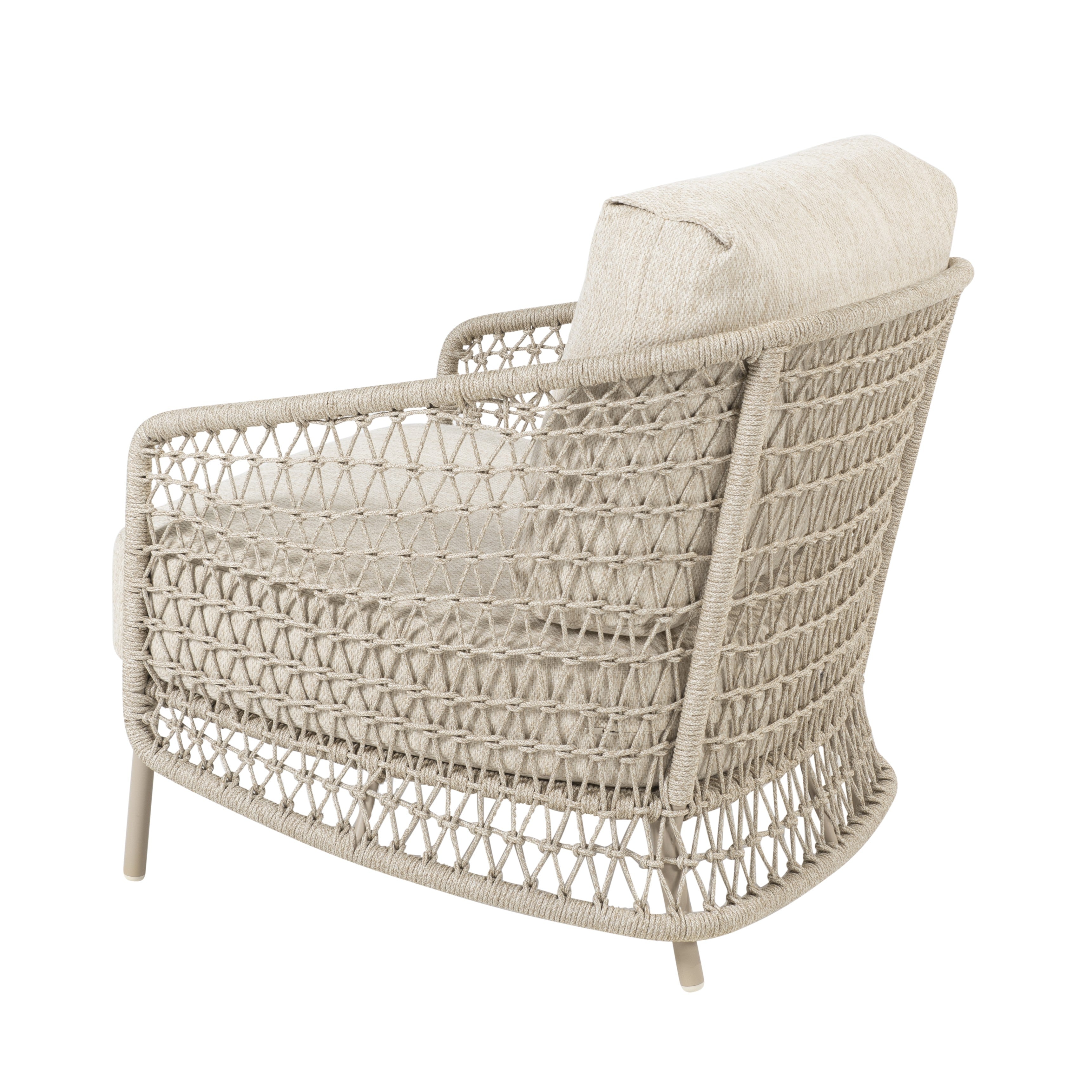 Loungeset Puccini | Tuinbank | 2x Loungestoel | Salontafels Volta