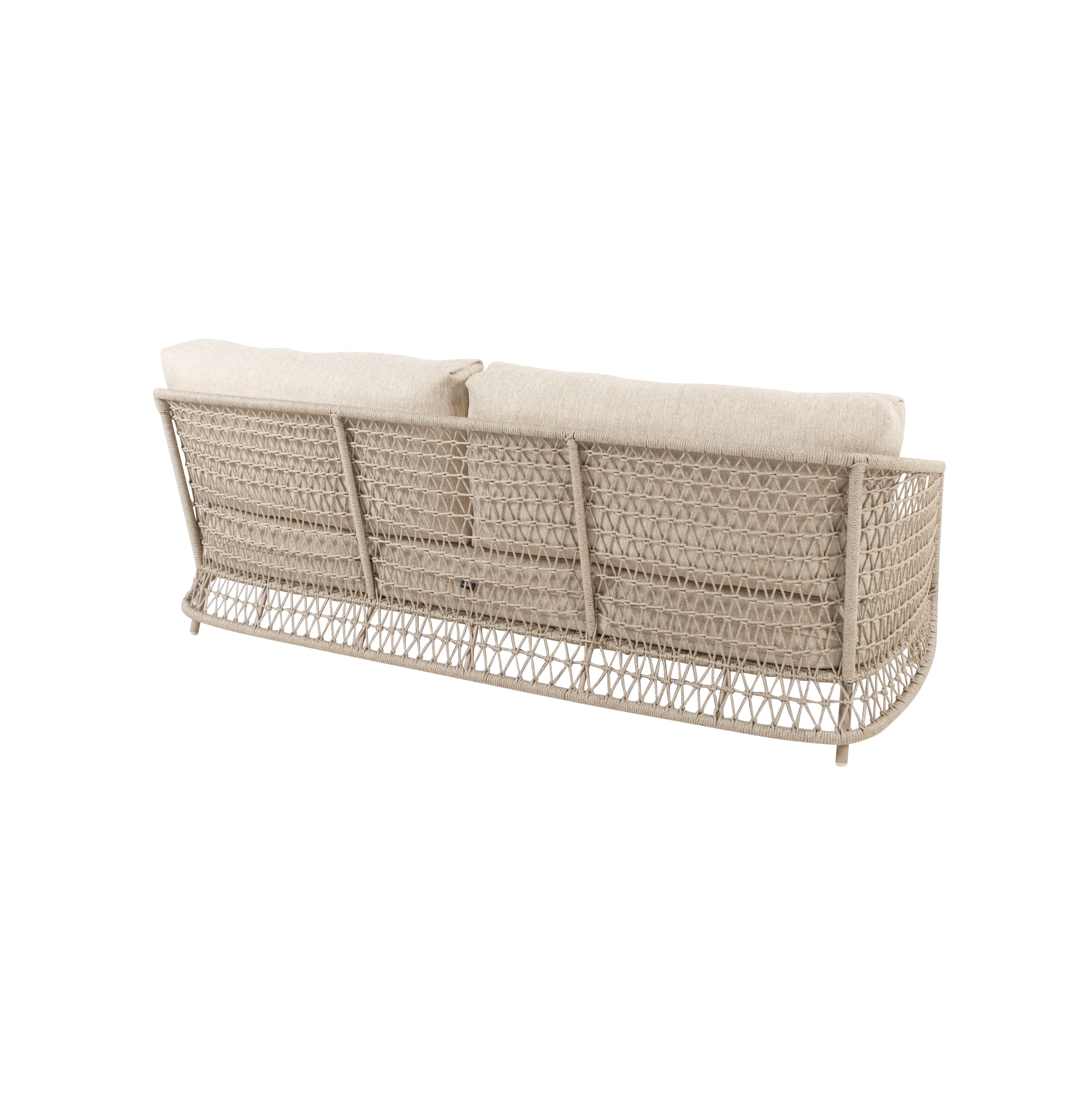 Loungeset Puccini | Tuinbank | 2x Loungestoel | Salontafels Volta