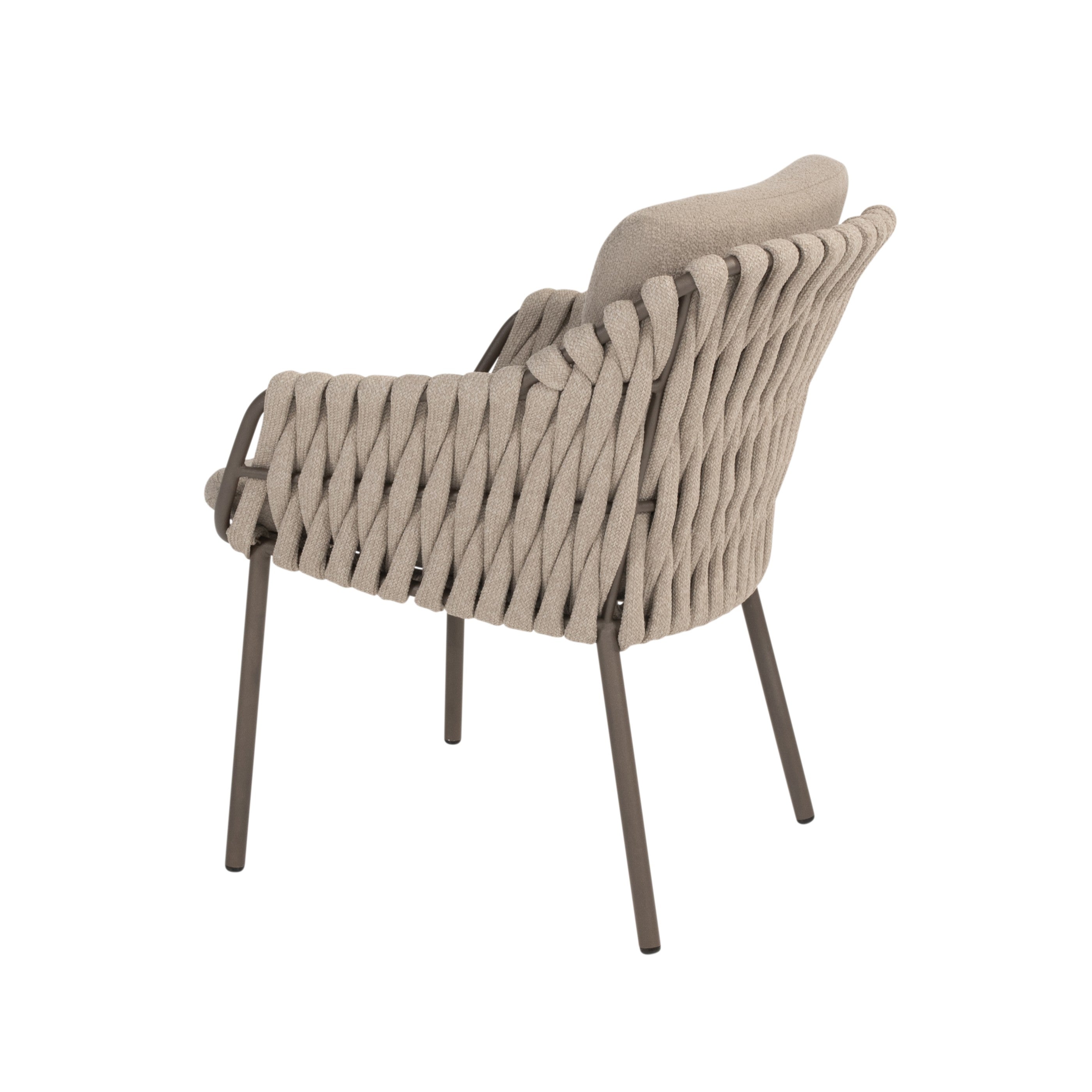 Tuinset Montera | Eettafel Arizona Organisch | 6x Eetstoel Montera