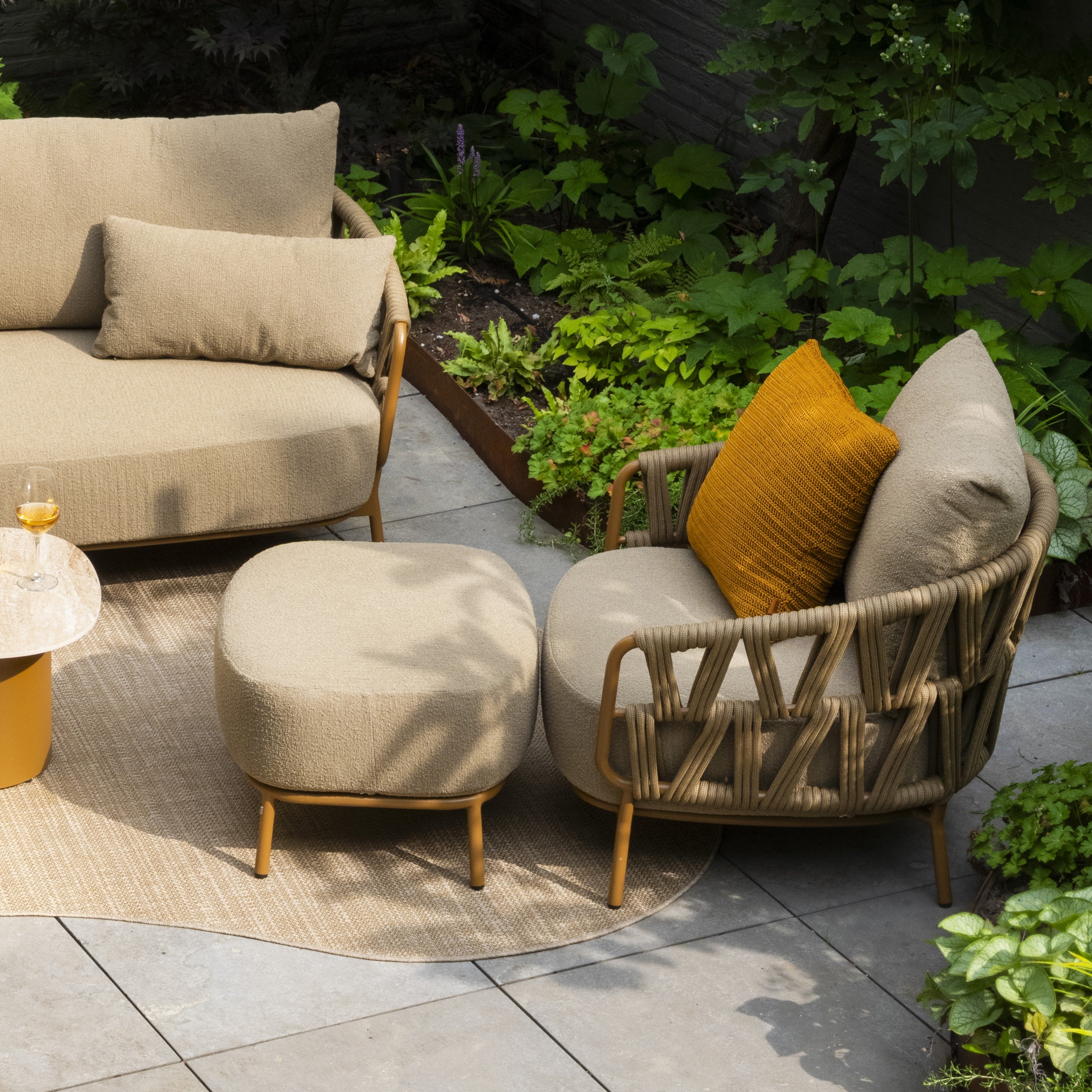 Voetenbankje Biarritz