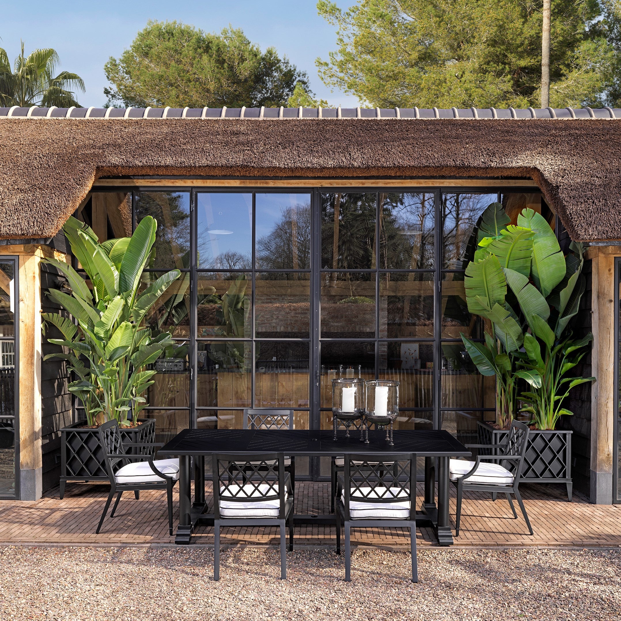 Eettafel Bell Rive Zwart