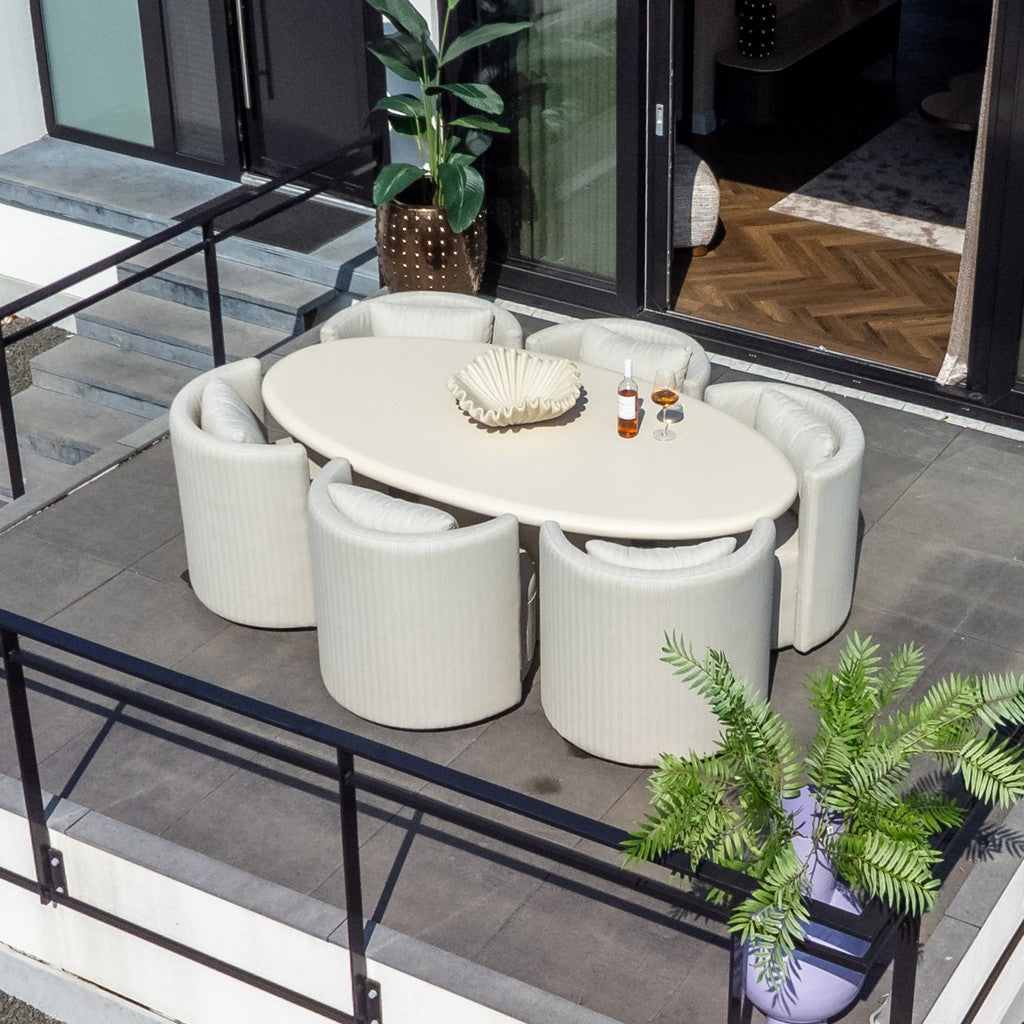 Eettafel Urban Bloom Ovaal