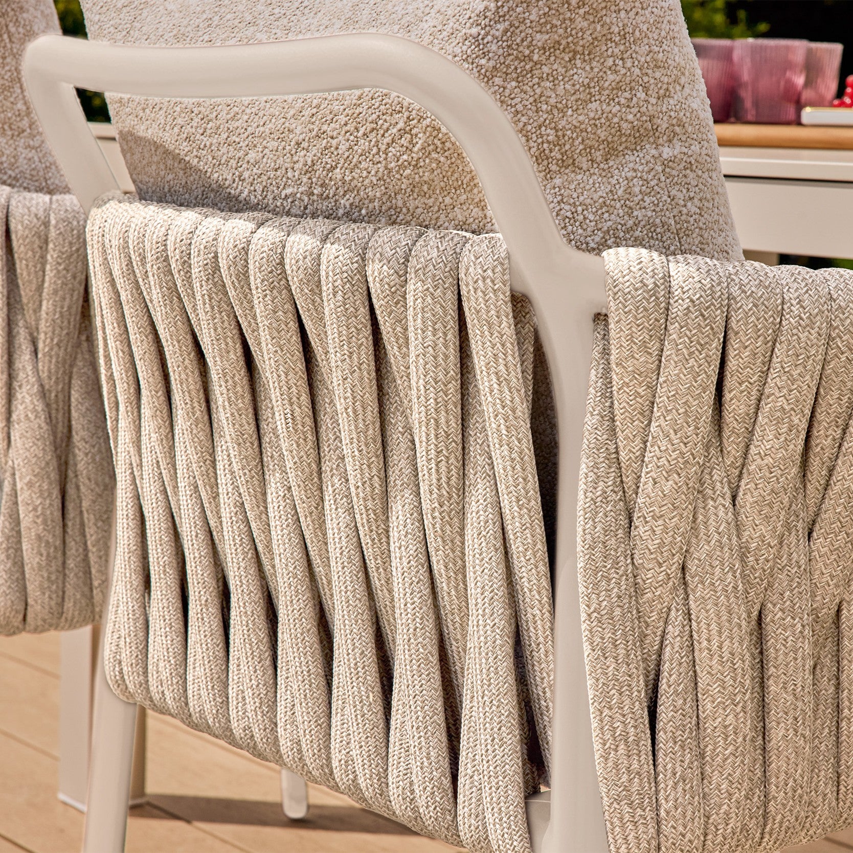 Loungestoel Fiavè Beige