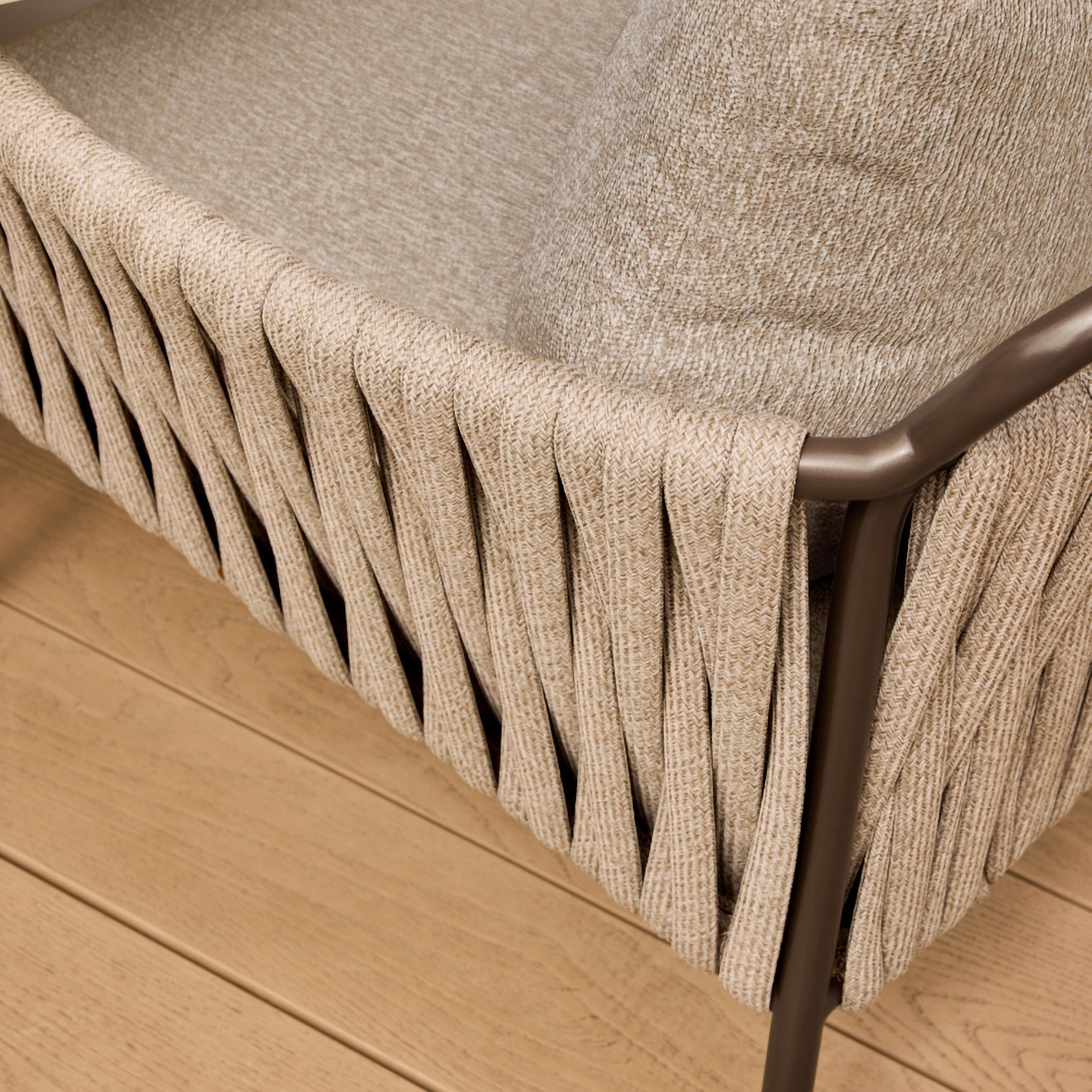 Loungestoel Fiavè Bruin