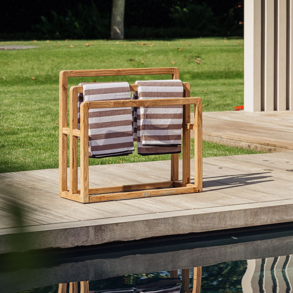 Handdoekenrek Teak