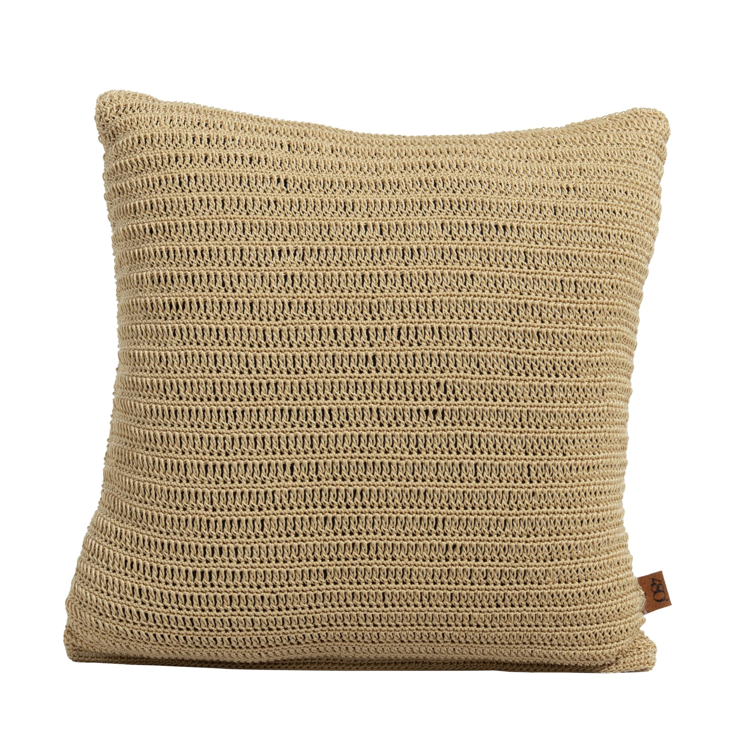 Kussen Knitted Oyster 50x50