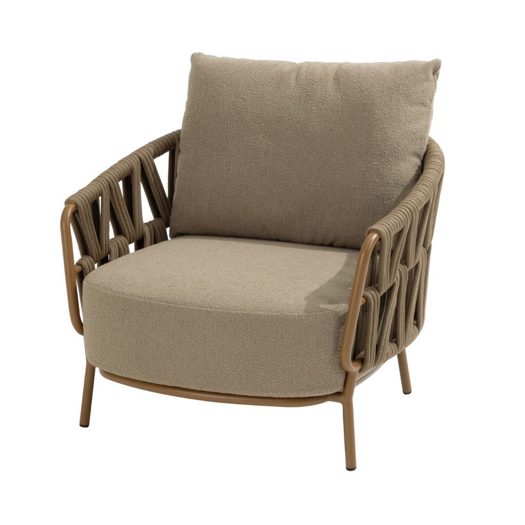 Loungeset Biarritz | Tuinbank | 2x Loungestoel
