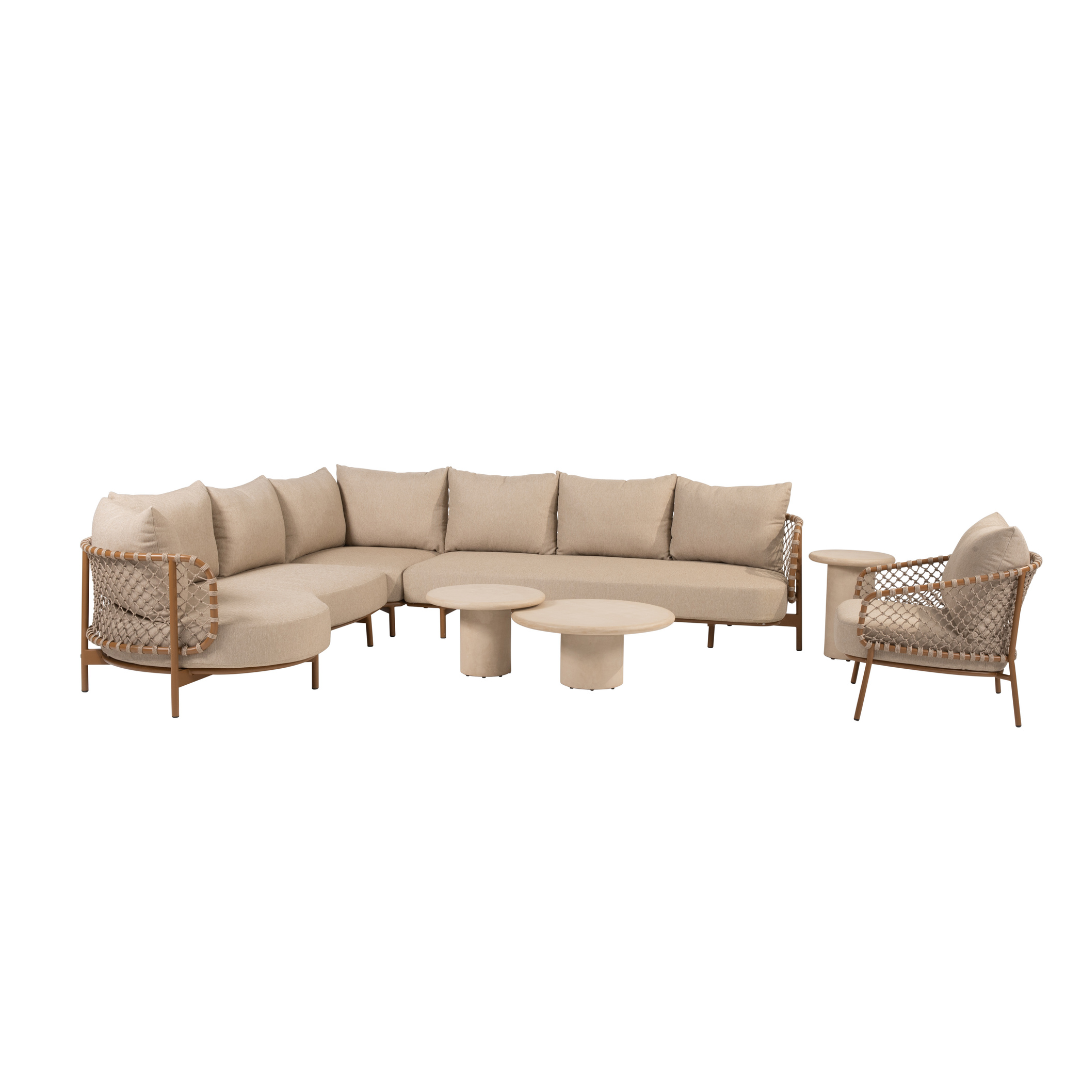 Loungeset Martinique | Loungebank | Loungestoel | Salontafels Hampton