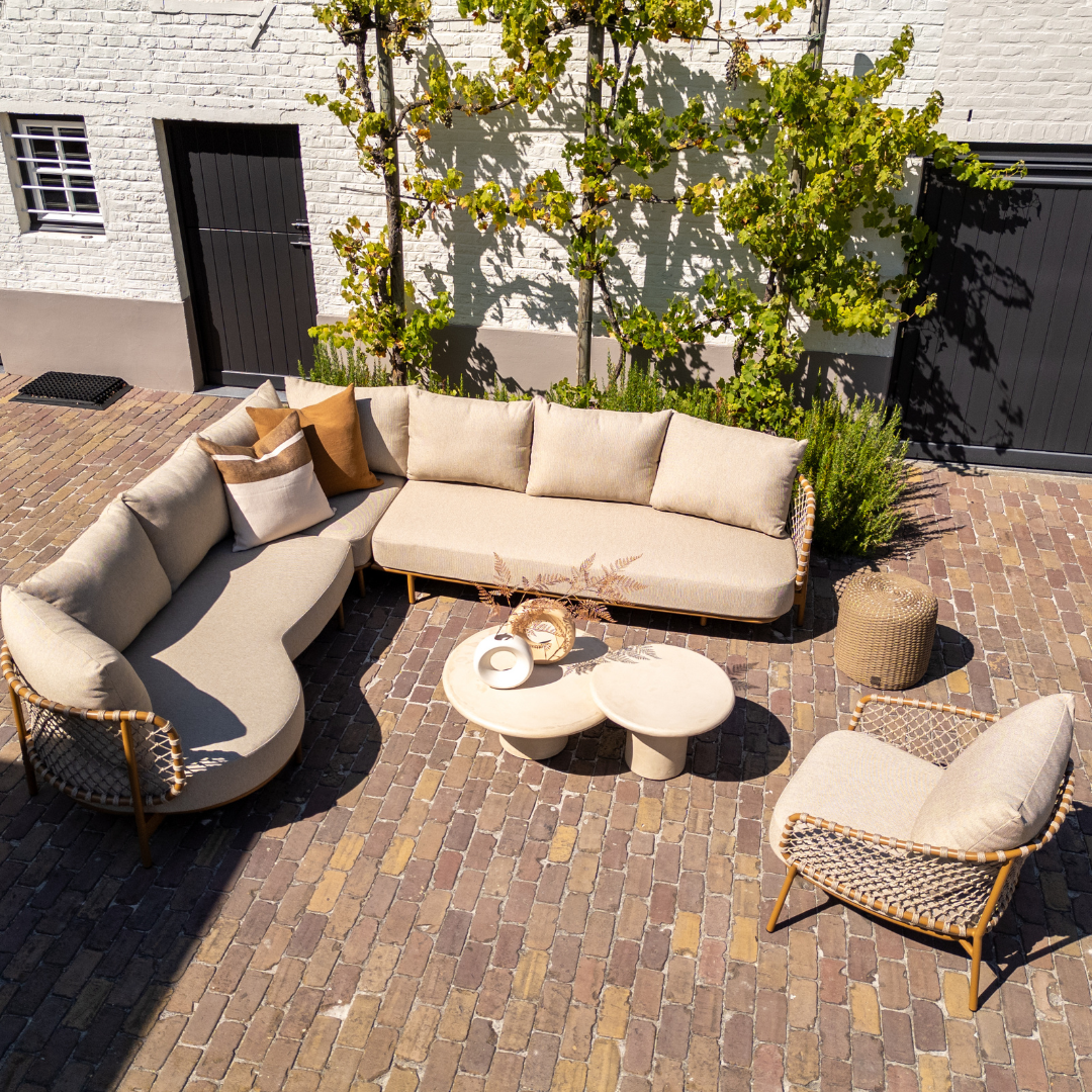 Loungeset Martinique | Loungebank | Loungestoel | Salontafels Hampton