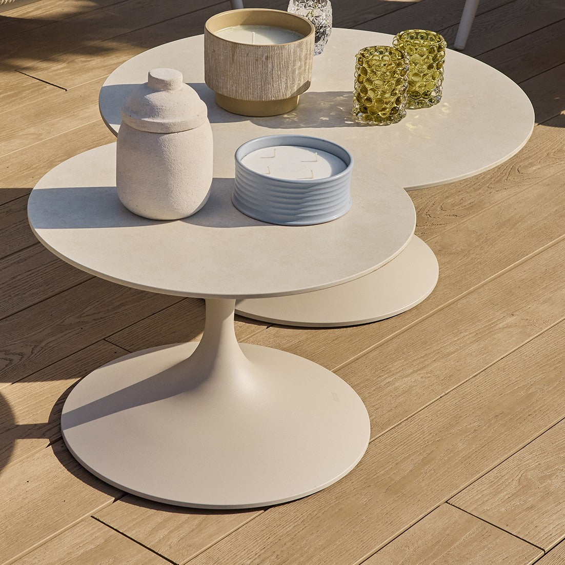 Loungeset Tosca |  Tuinbank | 2x Loungestoel | Salontafels Nova