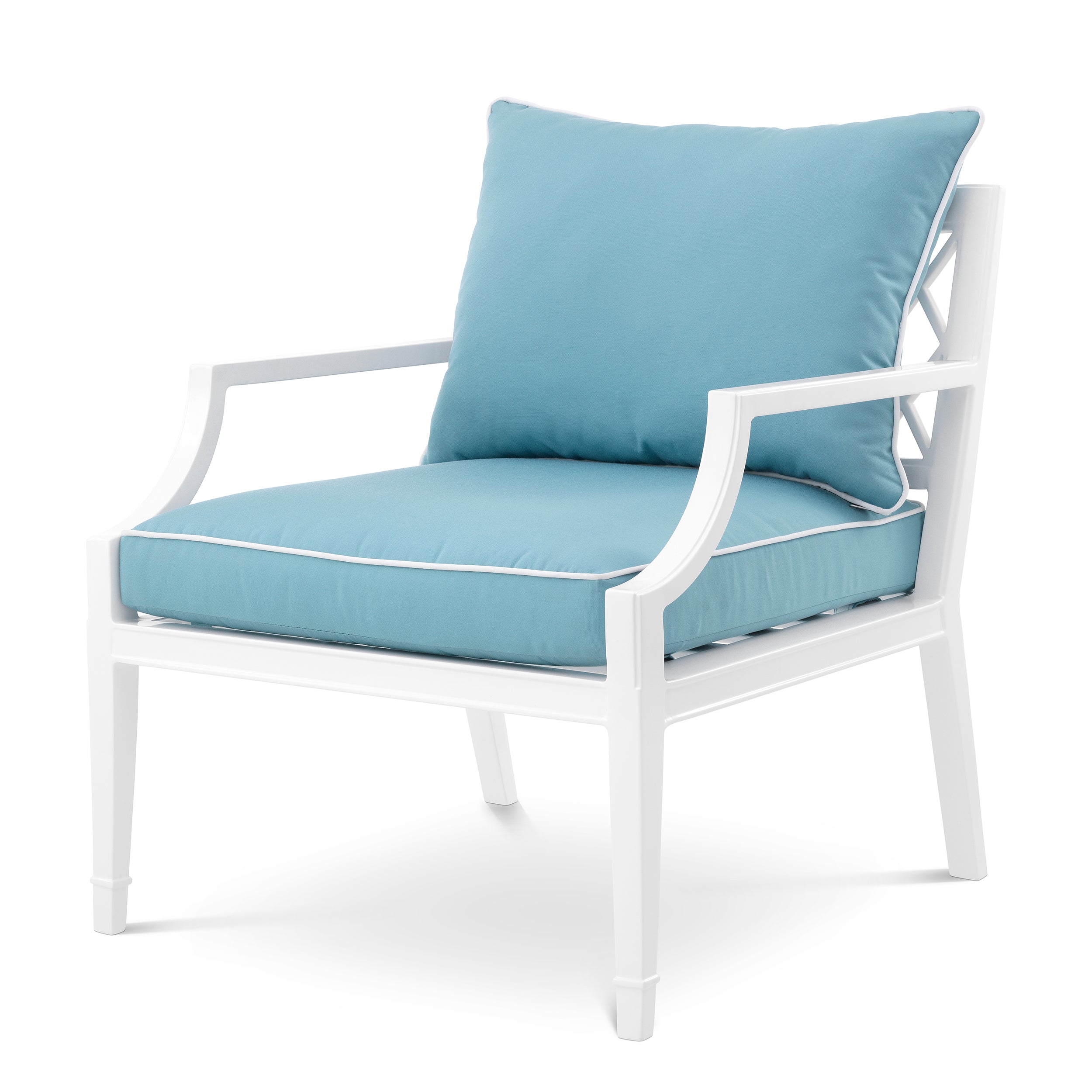 Loungestoel Bella Vista Blauw