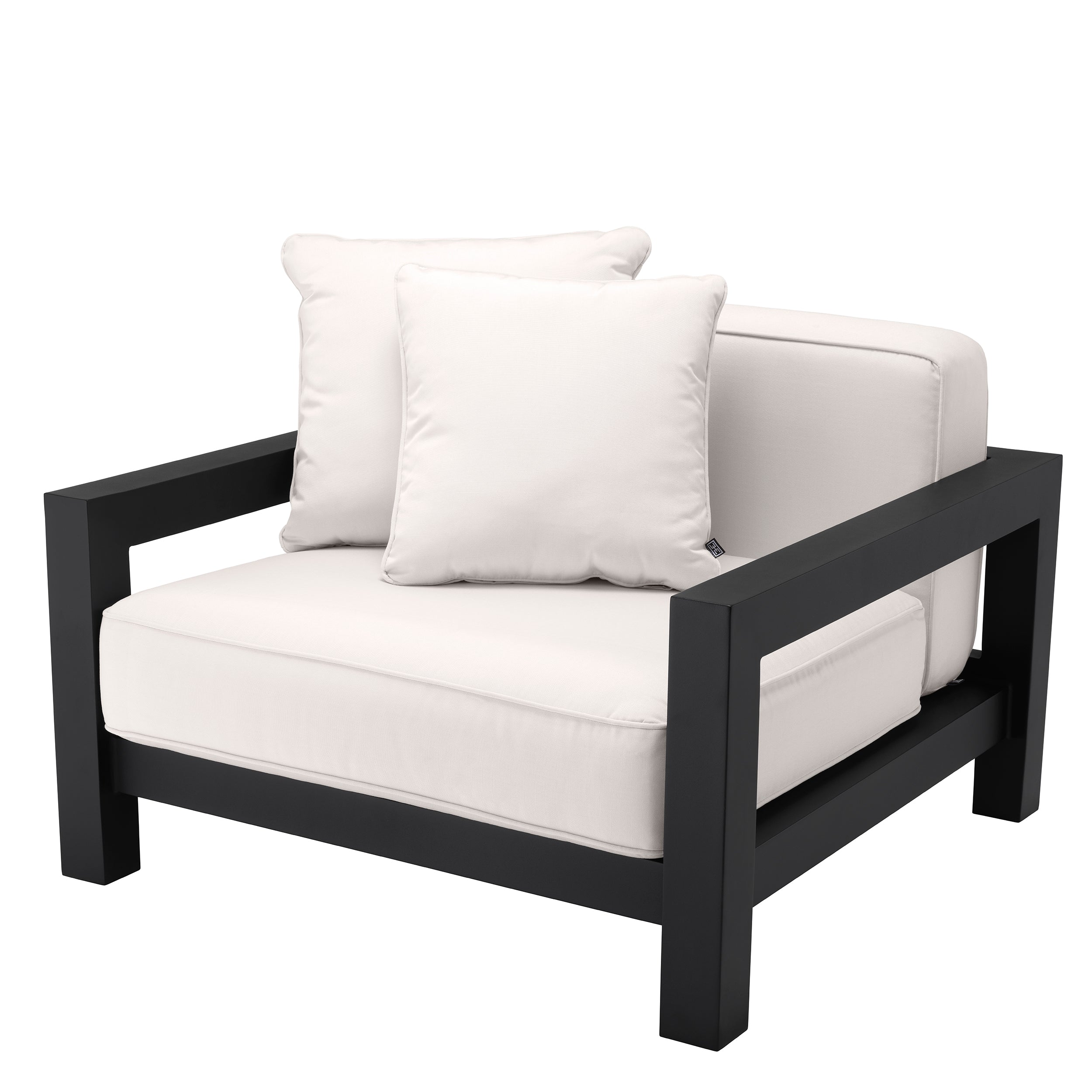 Loungestoel Cap Antibes Zwart