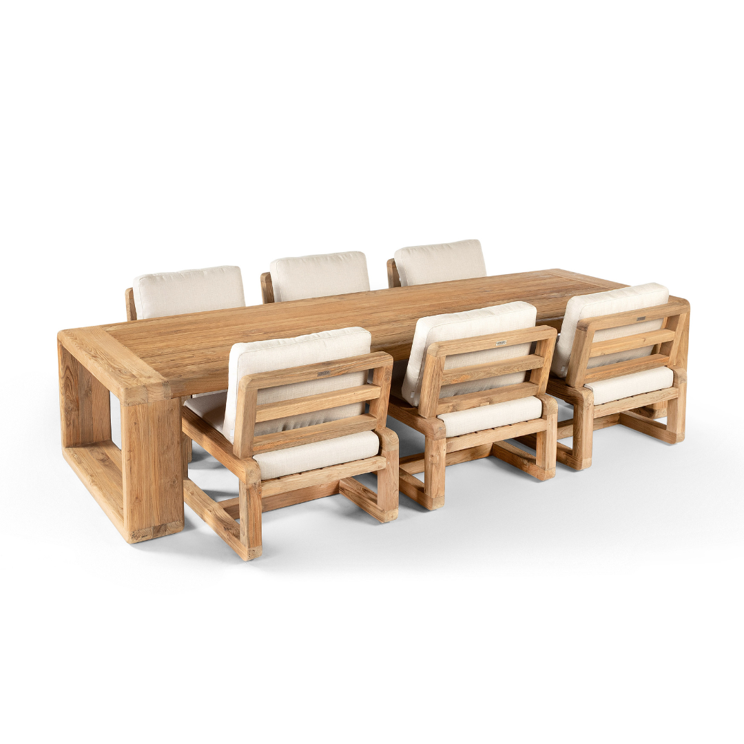 Low dining set Susan