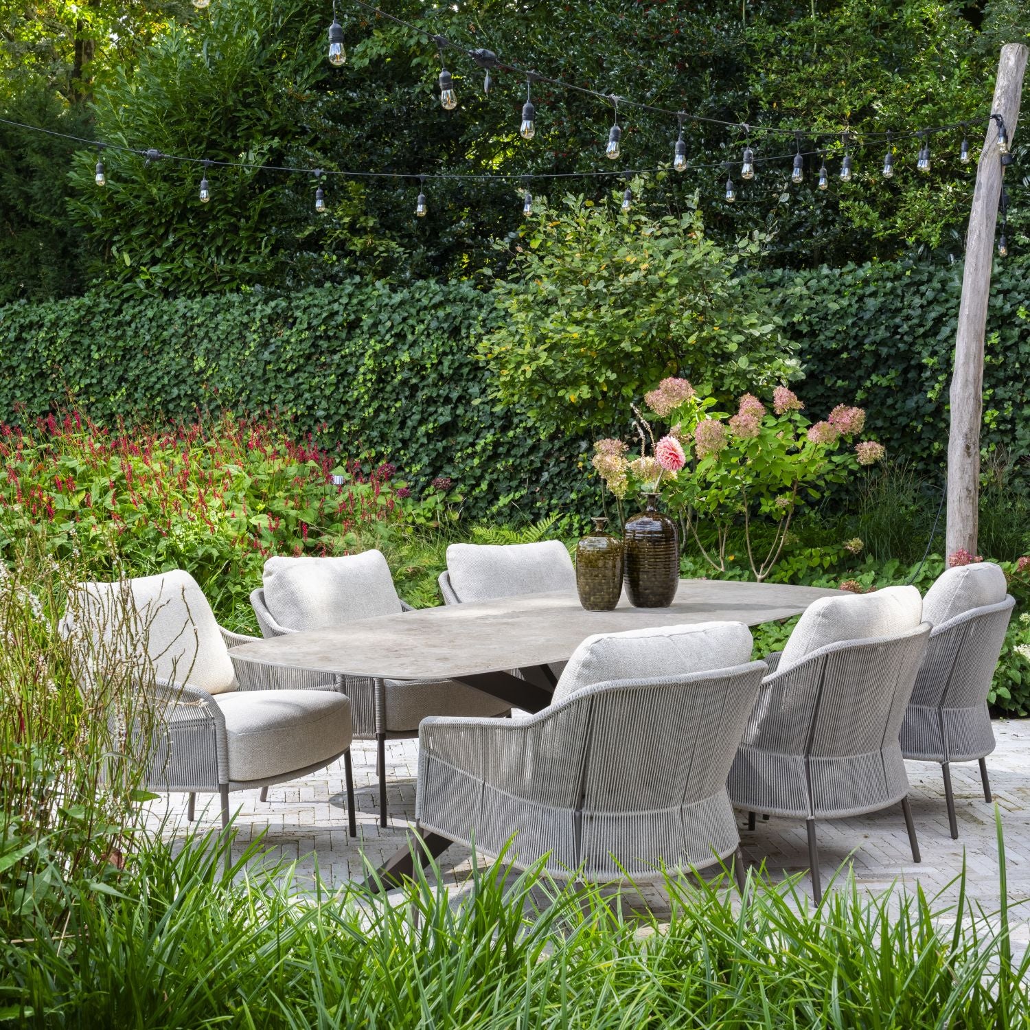 Low dining tafel Nevada Terra