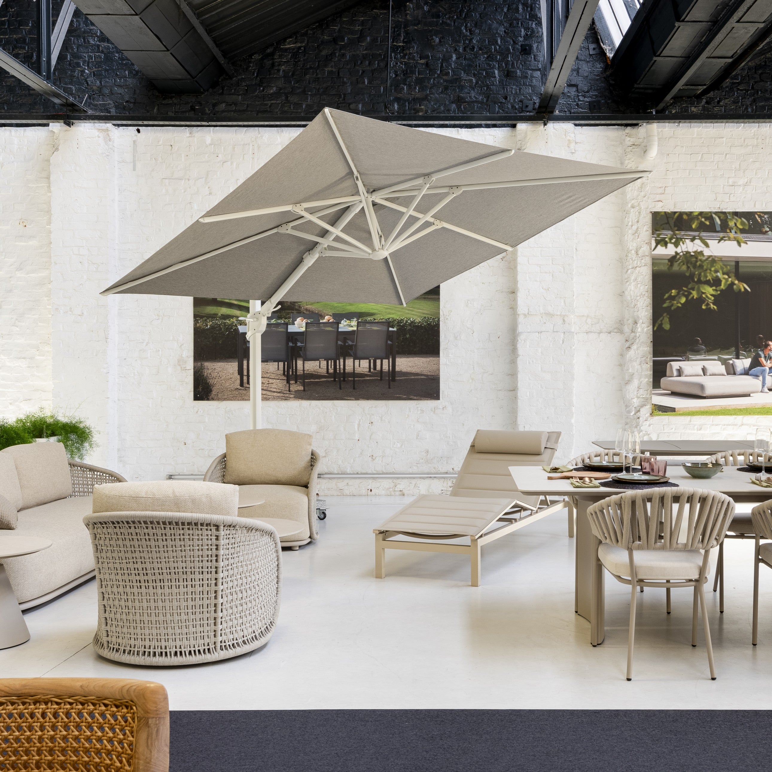 Parasol Dallas Grijs 300x300