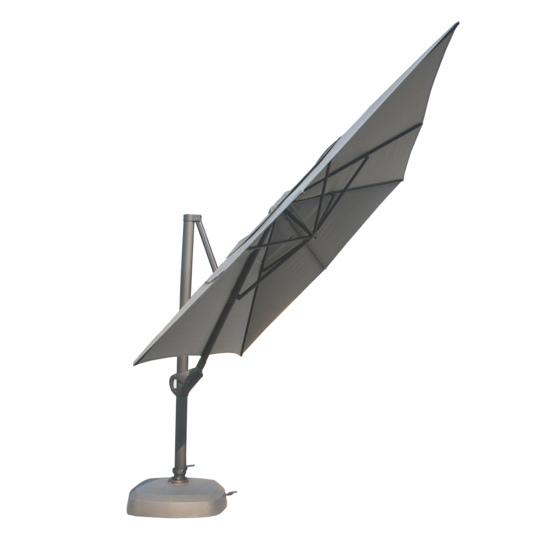 Parasol Hacienda Grijs 300x400