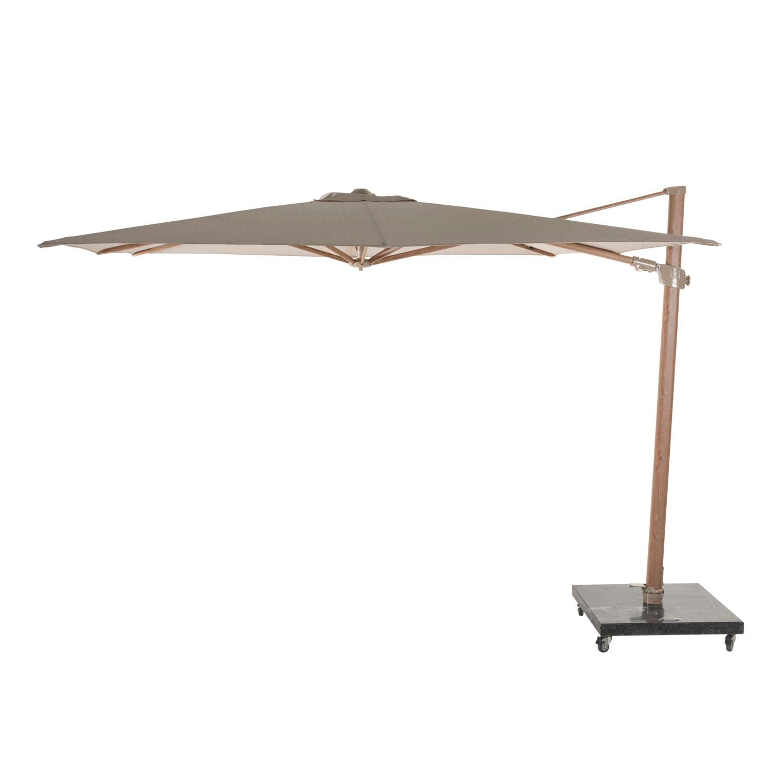 Parasol Siesta Houtlook Zand ø350