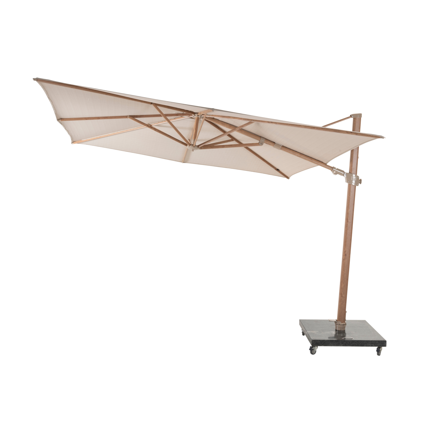 Parasol Siesta Houtlook Zand 300x300