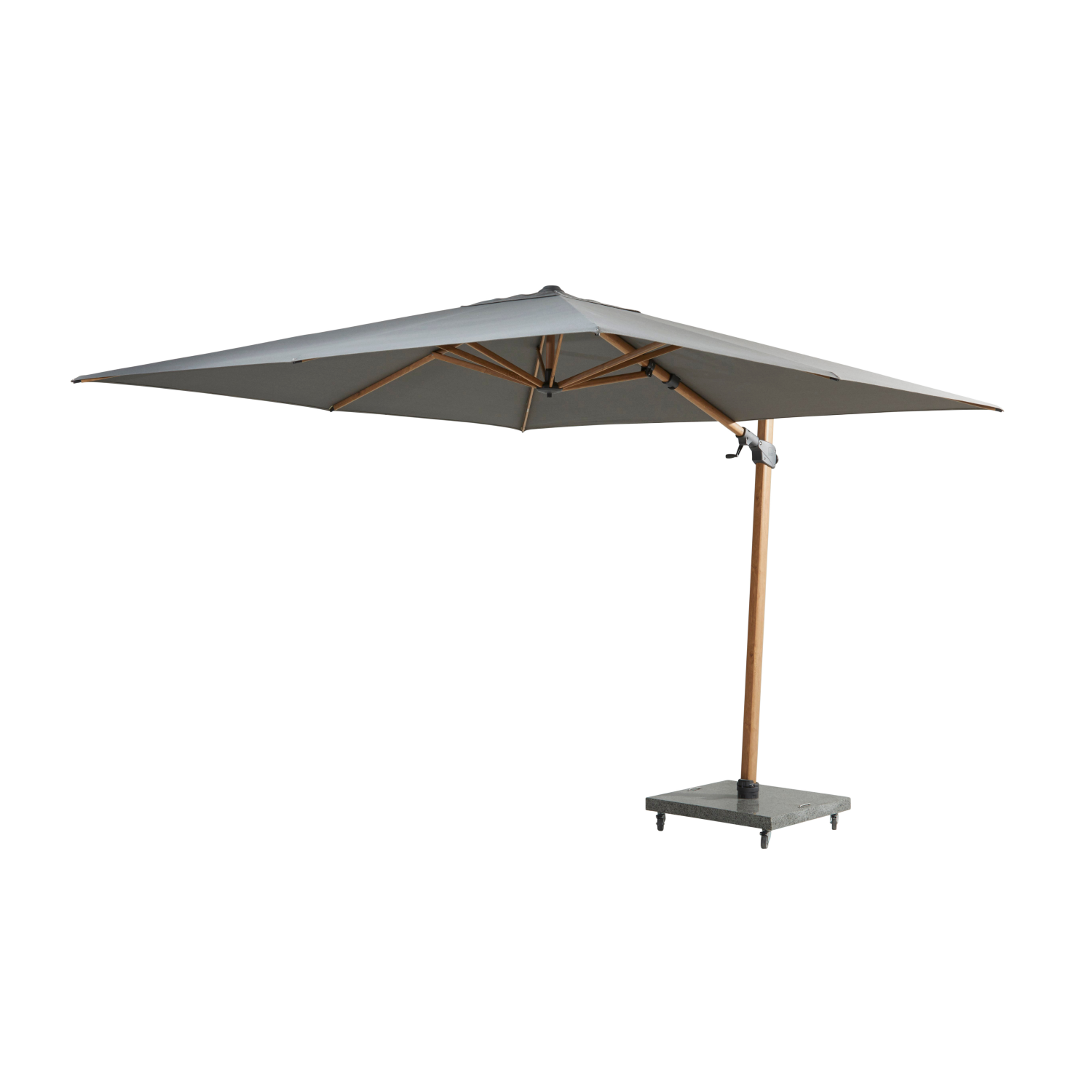 Parasol Siesta Houtlook Grijs 300x300