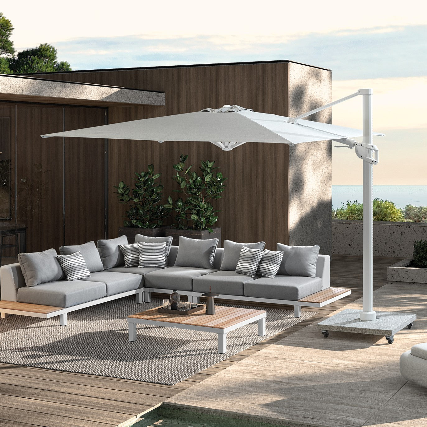 Parasol San Diego Wit 300x300